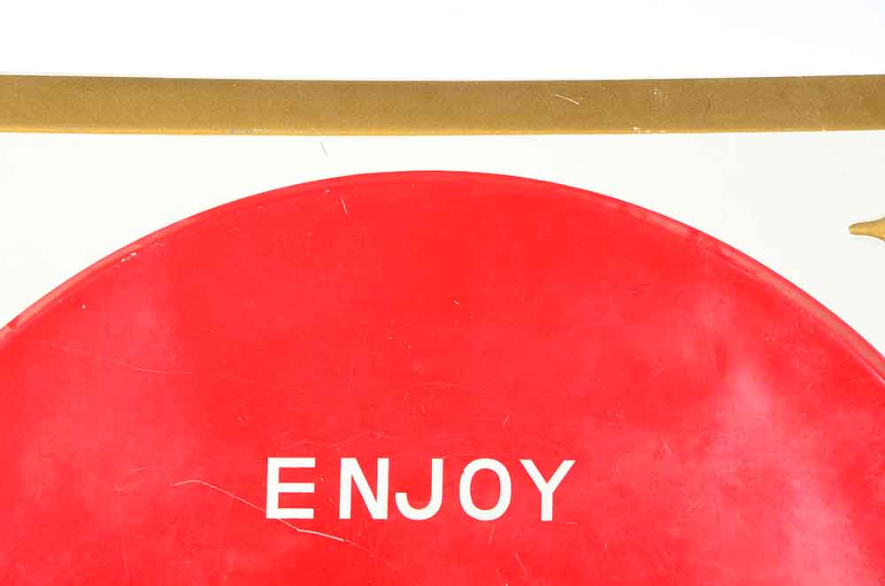 1950s Coca-Cola Metal Advertising Store Sign