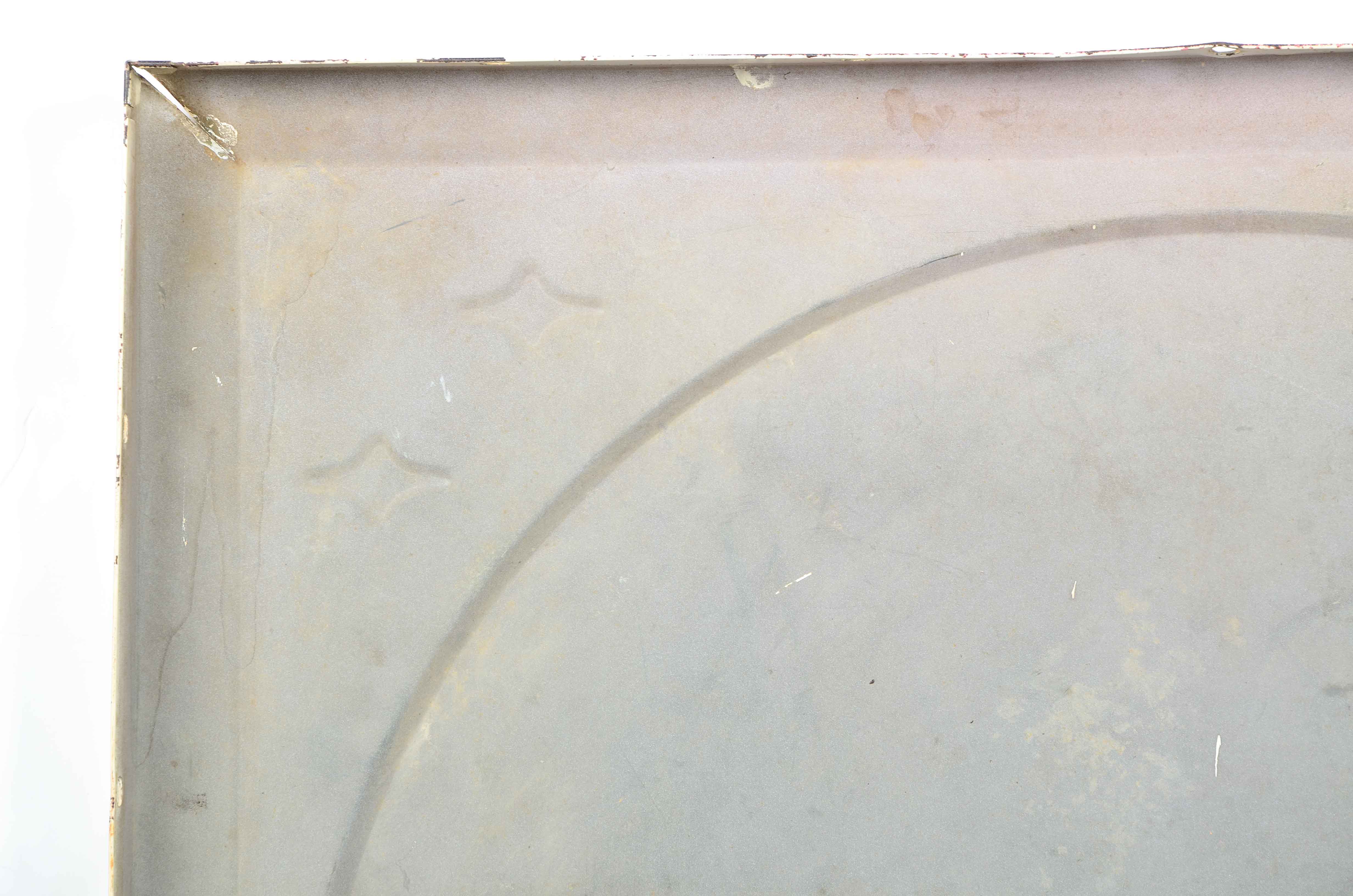 1950s Coca-Cola Metal Advertising Store Sign