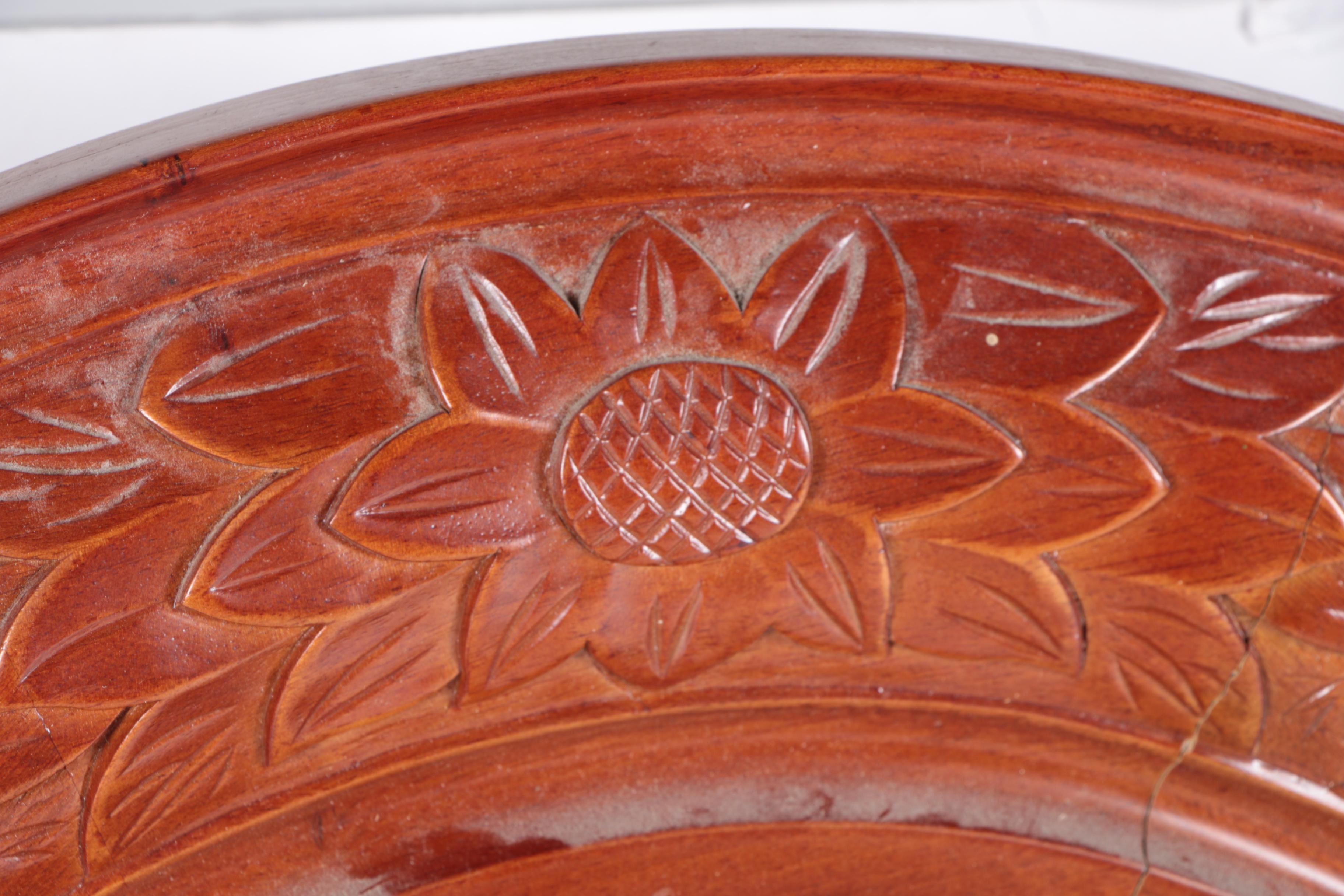 Cherry Wood Tone Pendulum Wall Clock