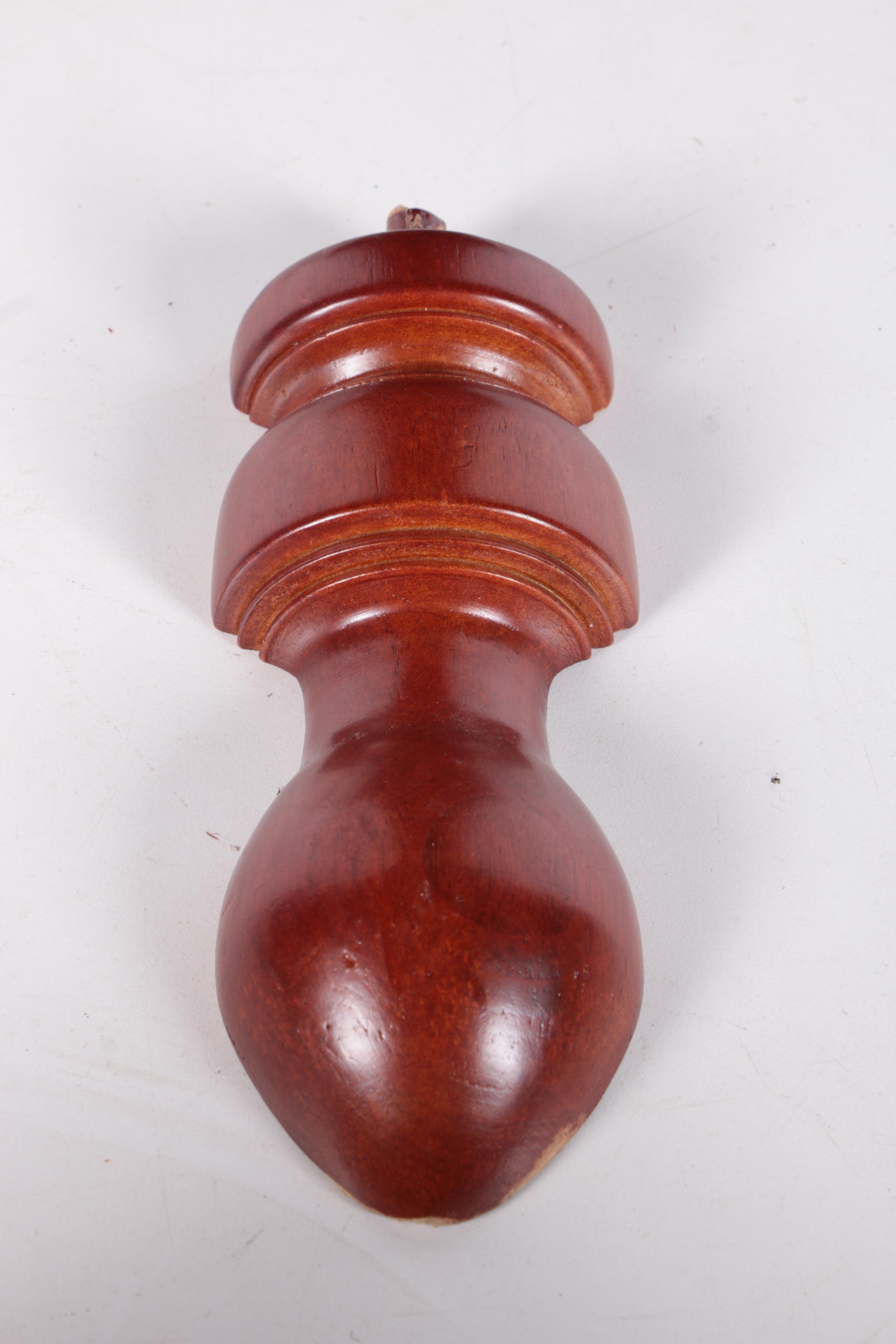 Cherry Wood Tone Pendulum Wall Clock