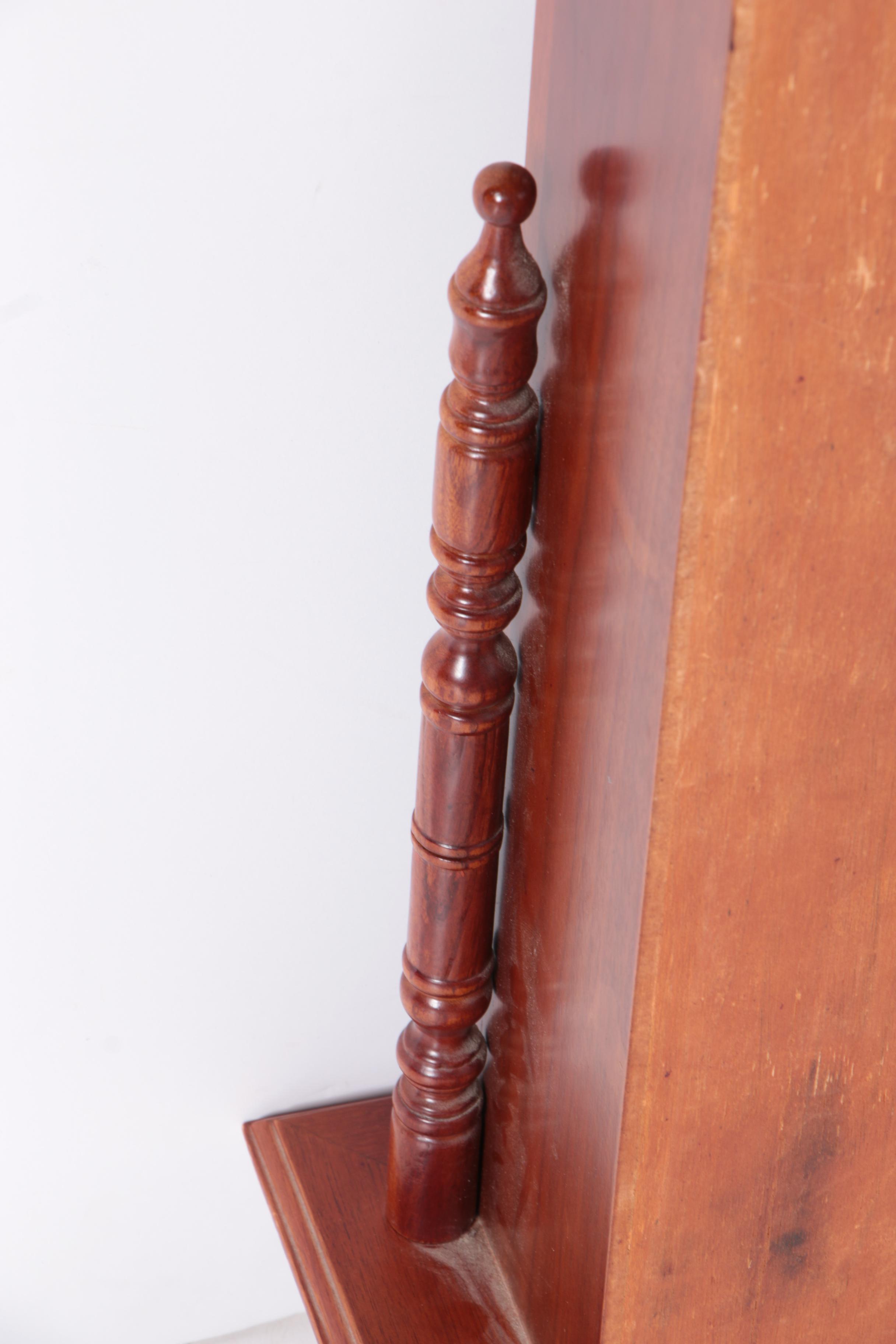 Cherry Wood Tone Pendulum Wall Clock