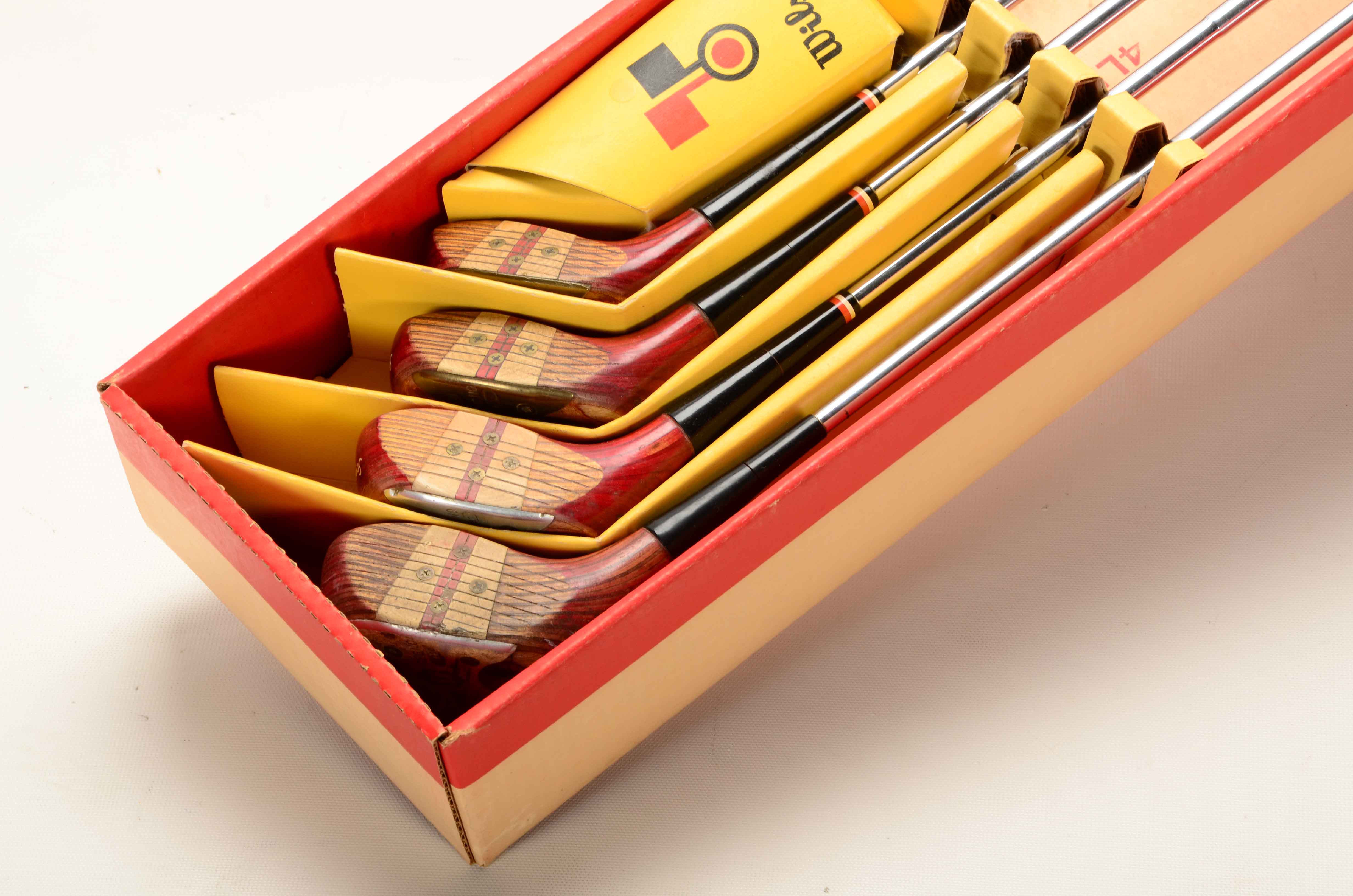 Arnold Palmer Endorsed Wilson "Shot Maker" Clubs in Box