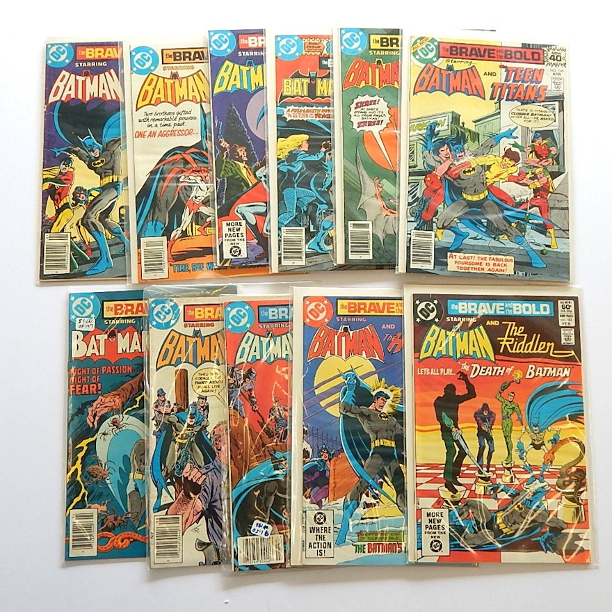 Bronze and Modern Age DC Comics with "The Brave and the Bold"