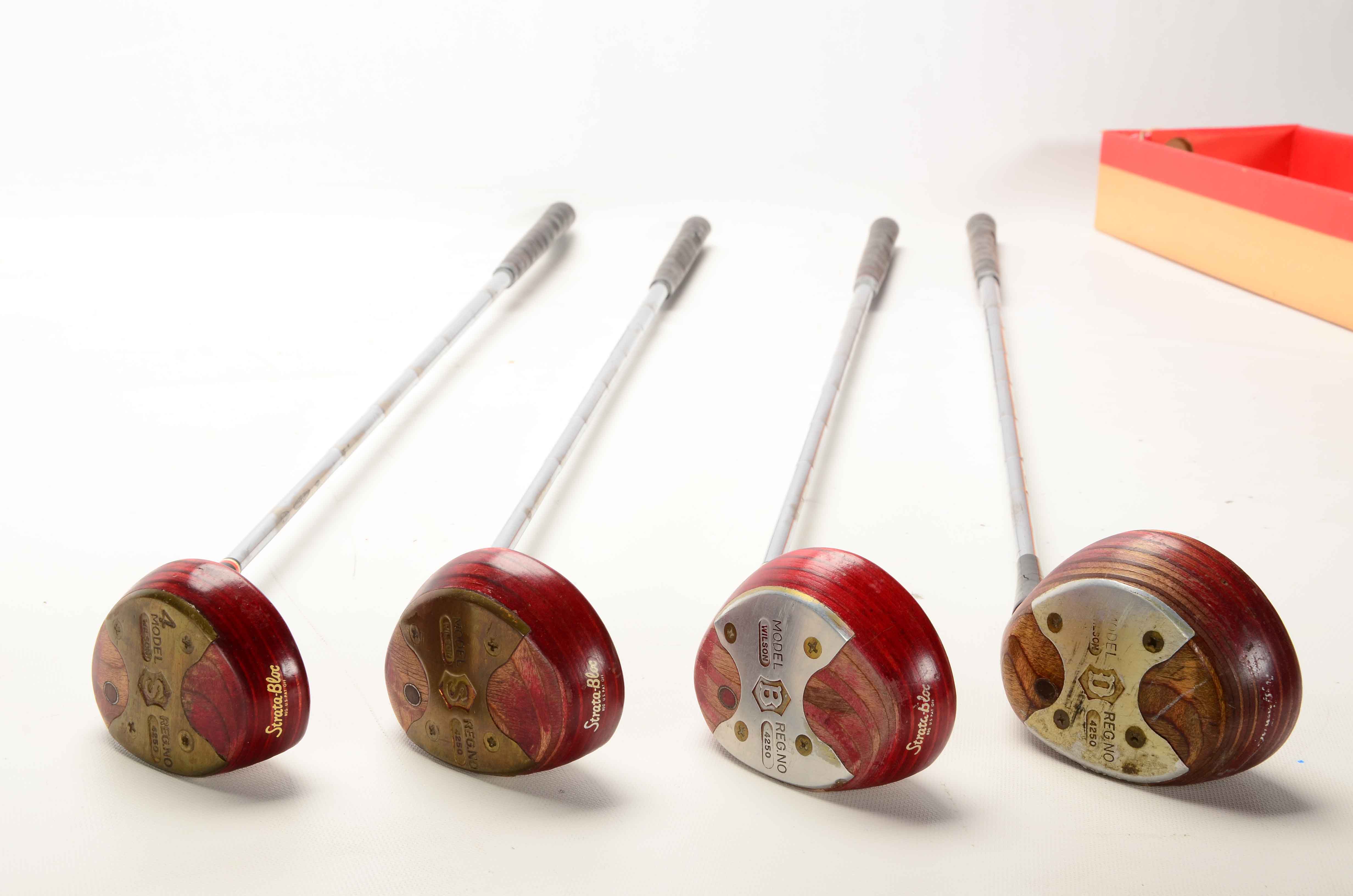 Arnold Palmer Endorsed Wilson "Shot Maker" Clubs in Box