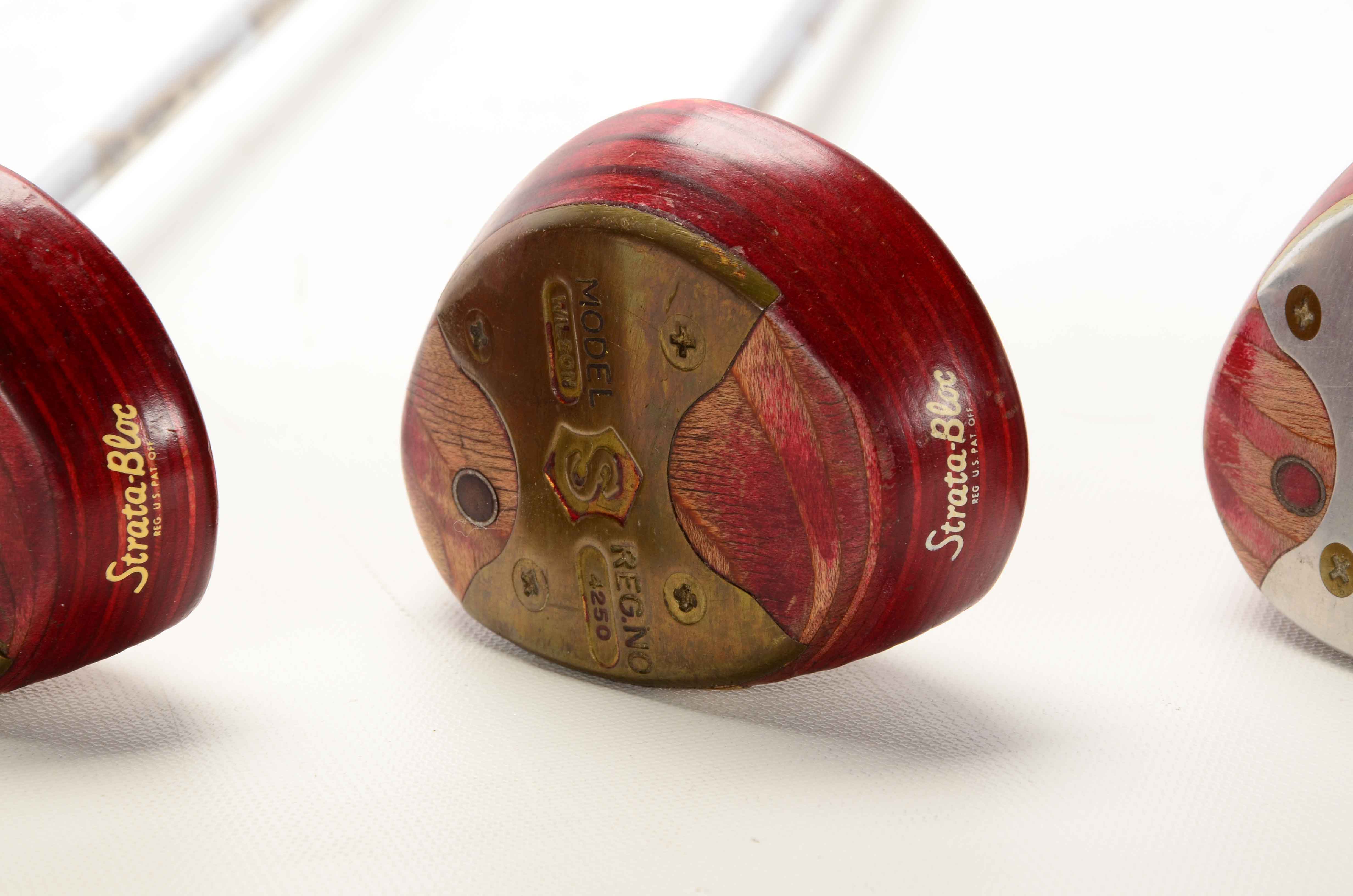 Arnold Palmer Endorsed Wilson "Shot Maker" Clubs in Box