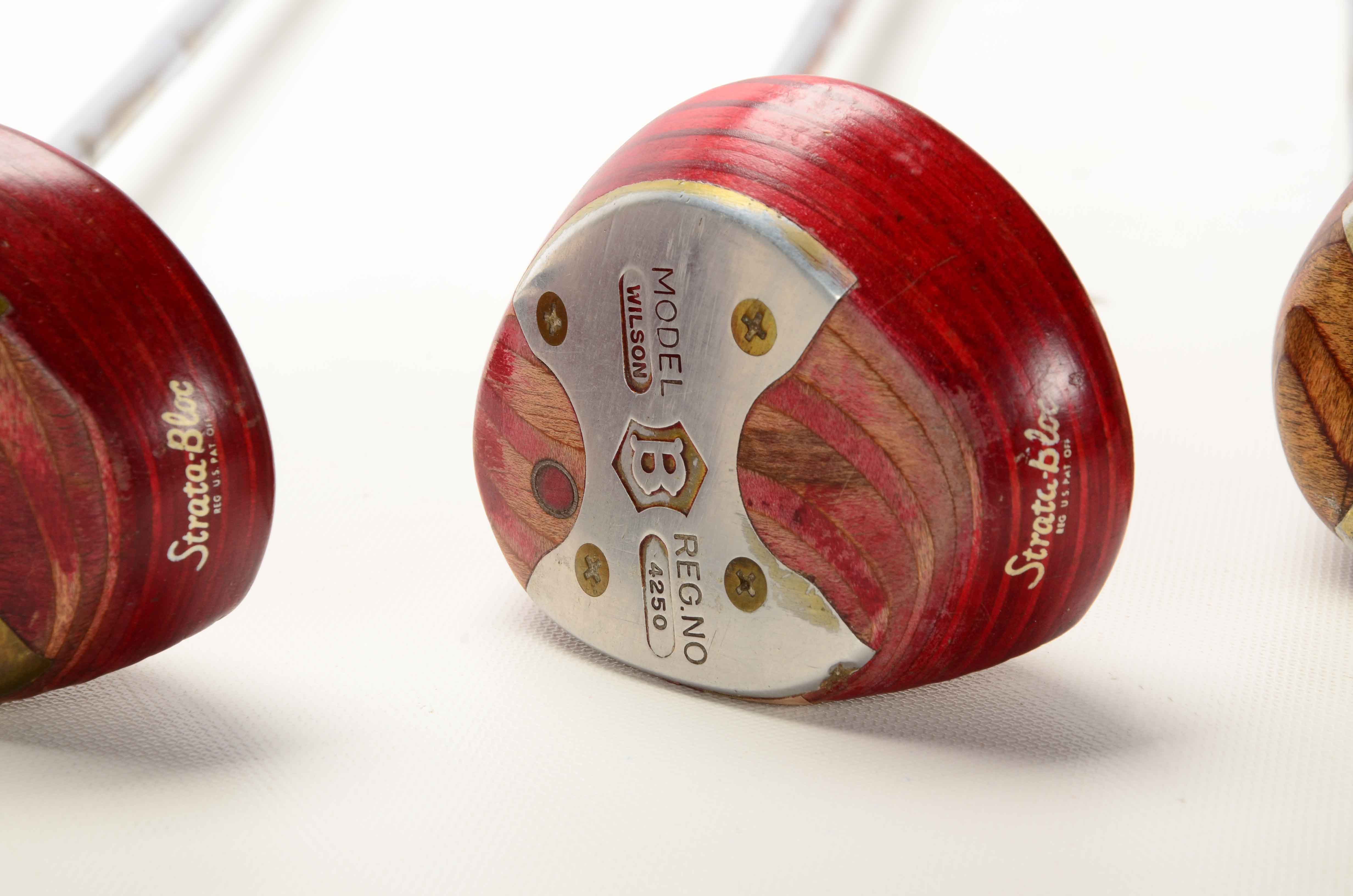 Arnold Palmer Endorsed Wilson "Shot Maker" Clubs in Box