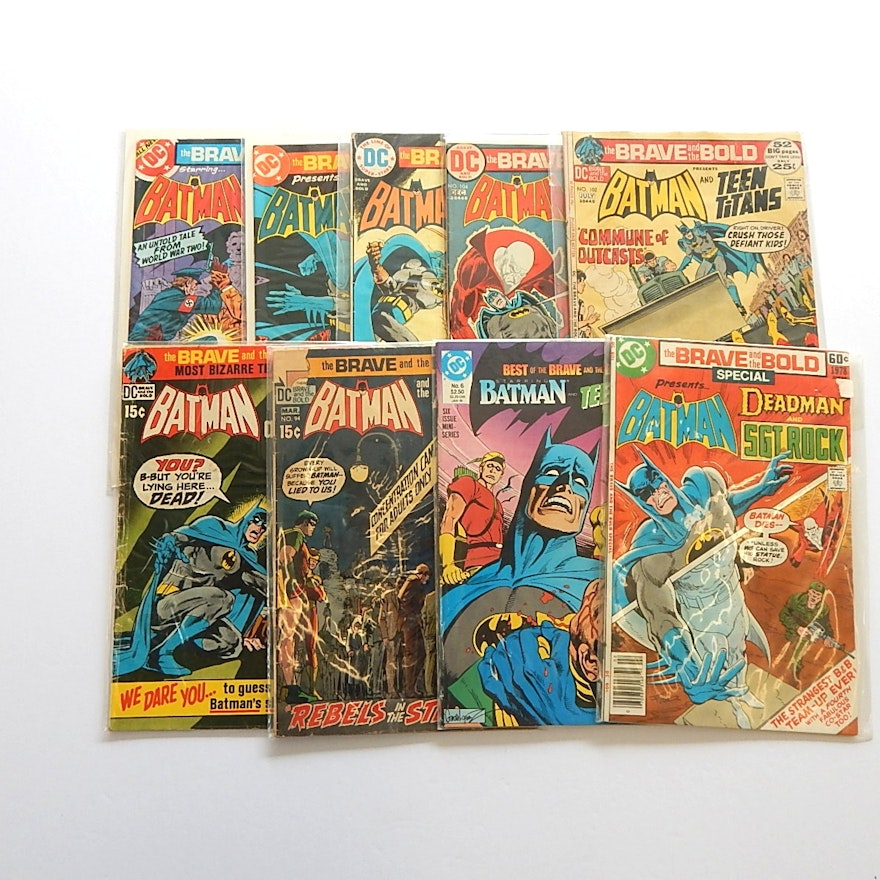 Bronze Age DC Comics with "The Brave and the Bold"