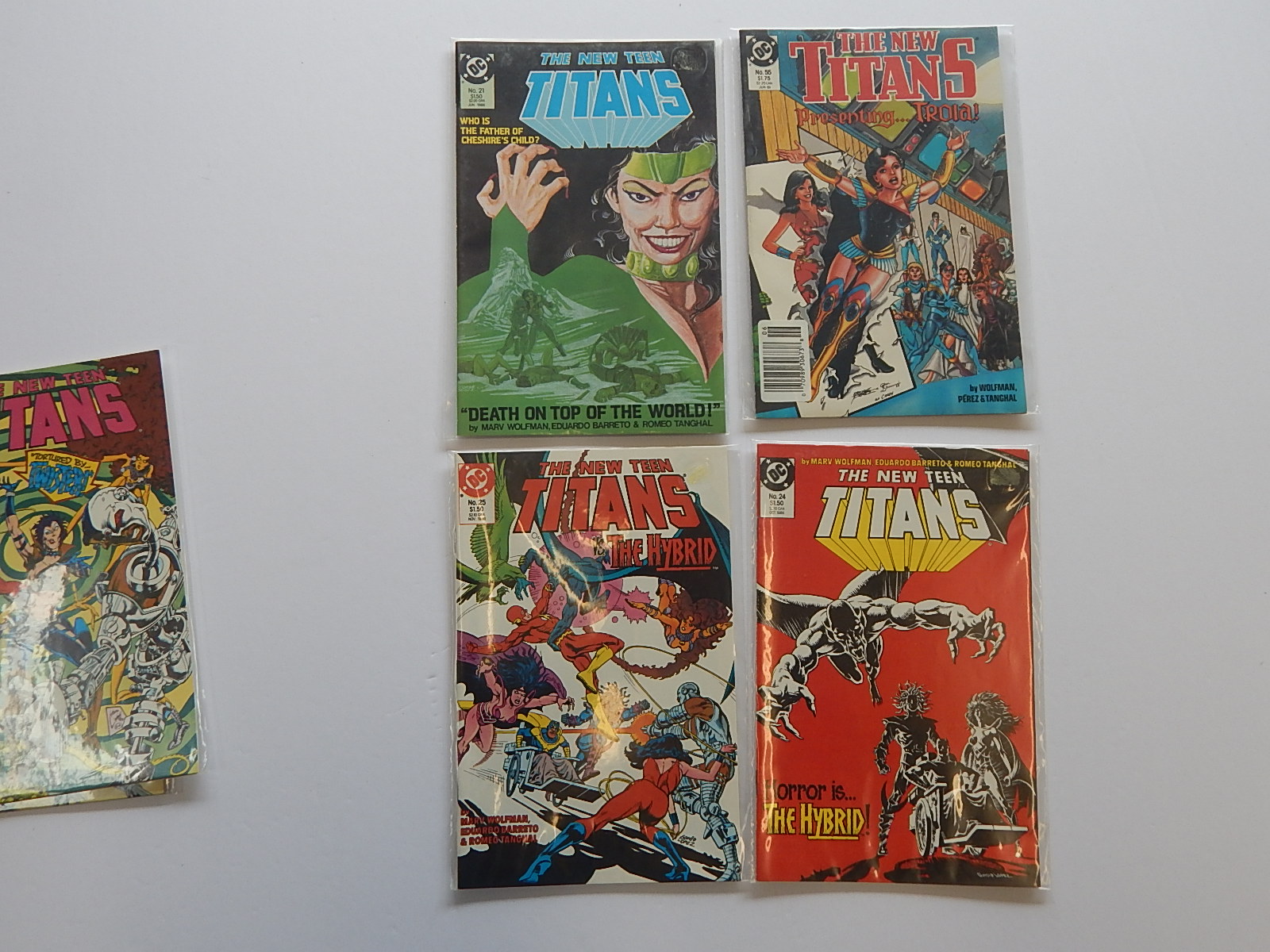 Bronze and Modern Age DC Comics with "The New Teen Titans"