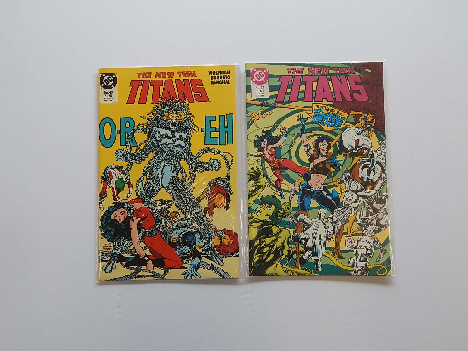 Bronze and Modern Age DC Comics with "The New Teen Titans"