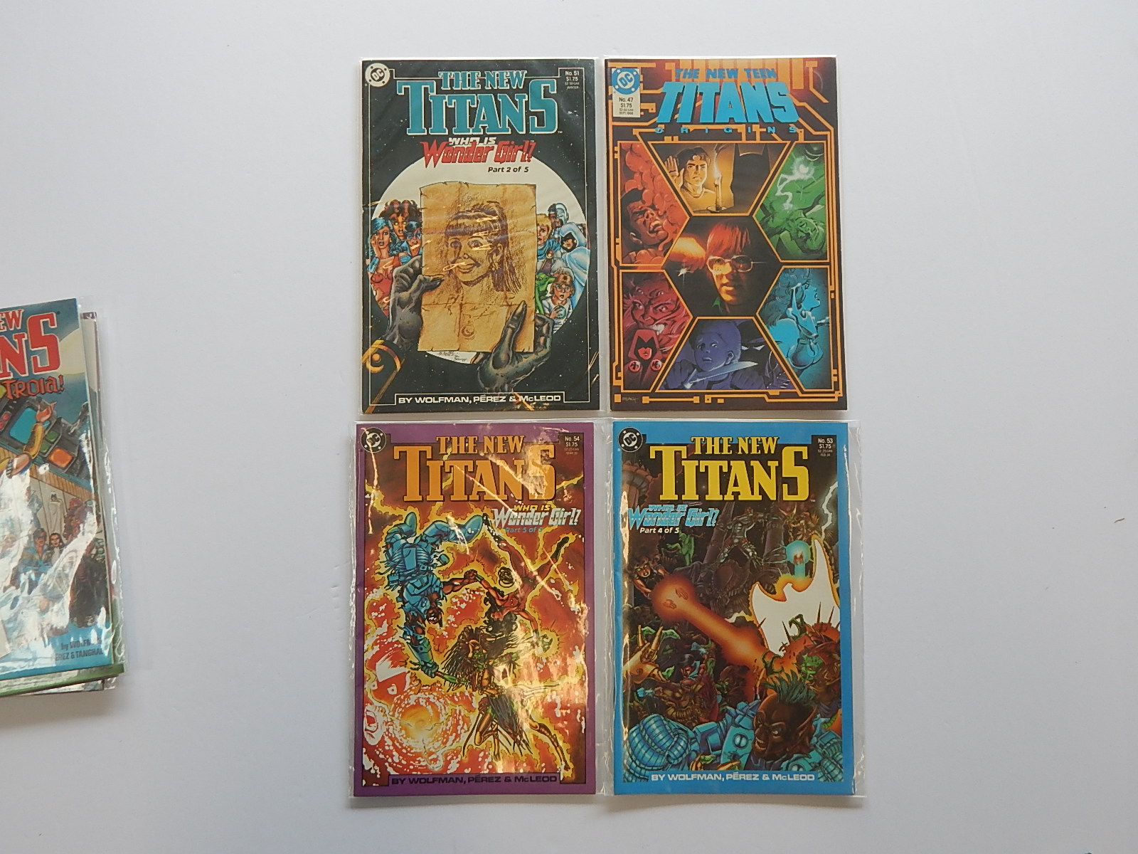 Bronze and Modern Age DC Comics with "The New Teen Titans"