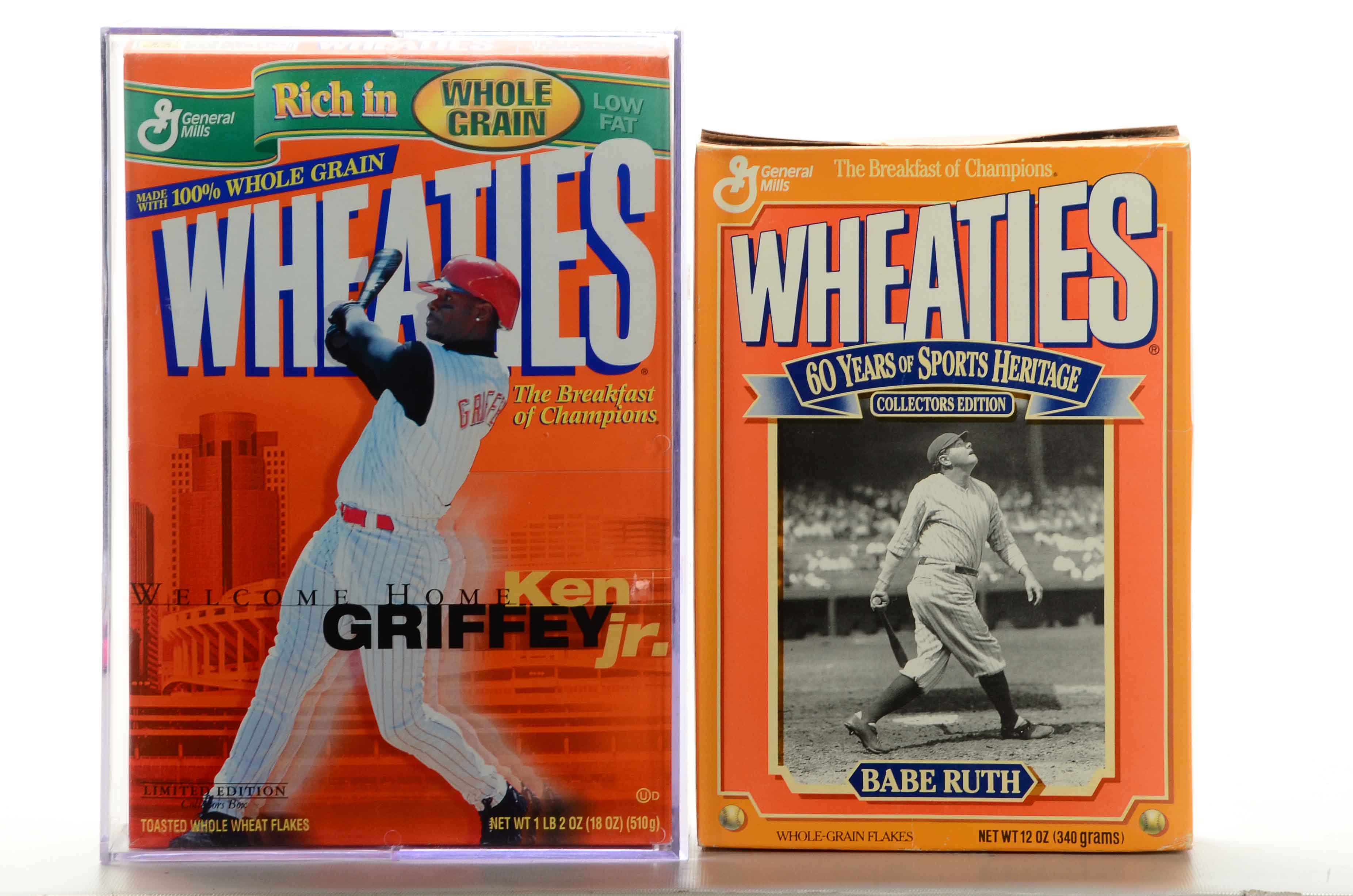 Wheaties Cereal Boxes, Jordan, McGwire, Griffey, Russell, and More