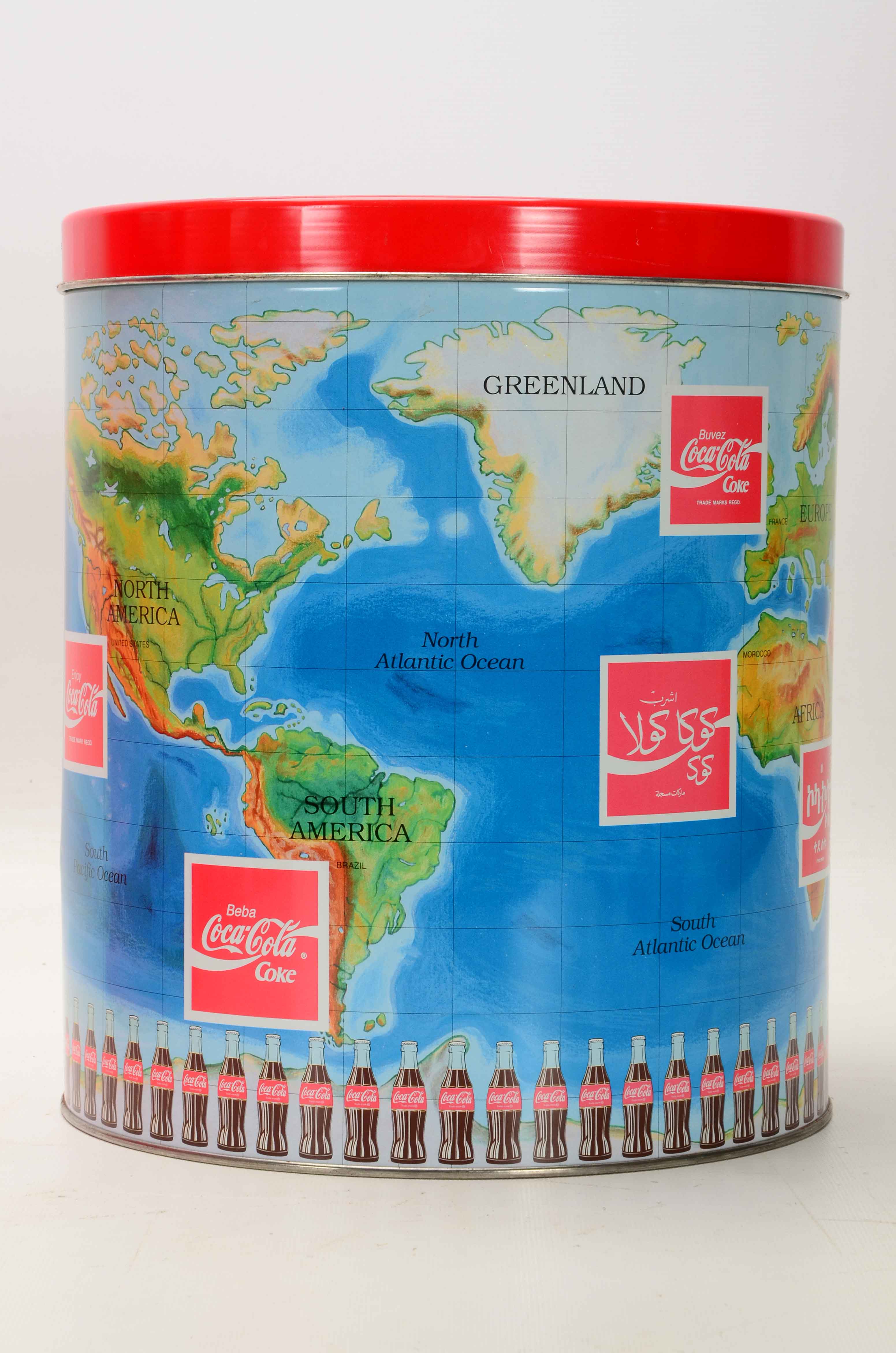 Contemporary Decorative Coca-Cola Tins