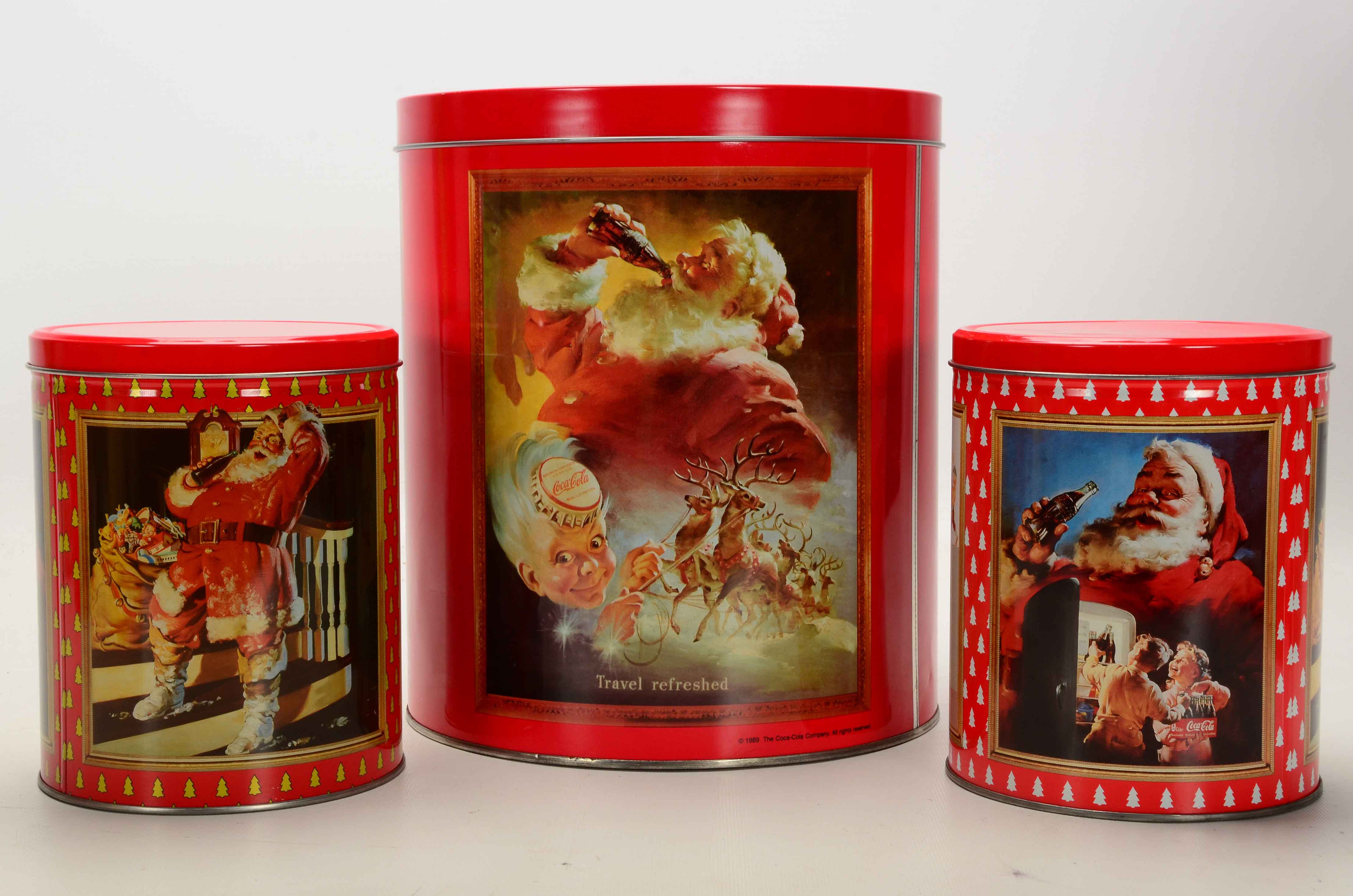 Contemporary Decorative Coca-Cola Tins