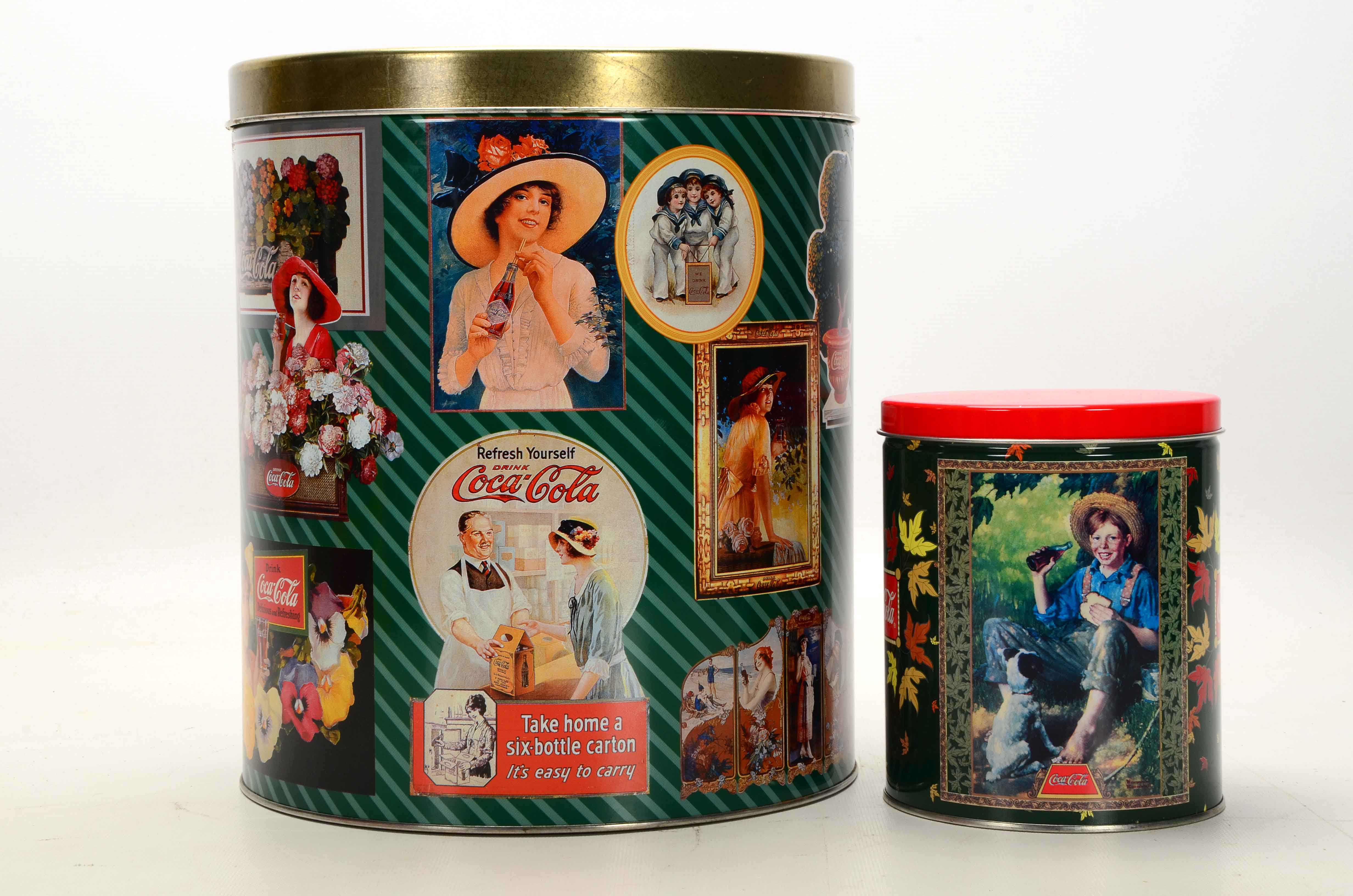 Contemporary Decorative Coca-Cola Tins