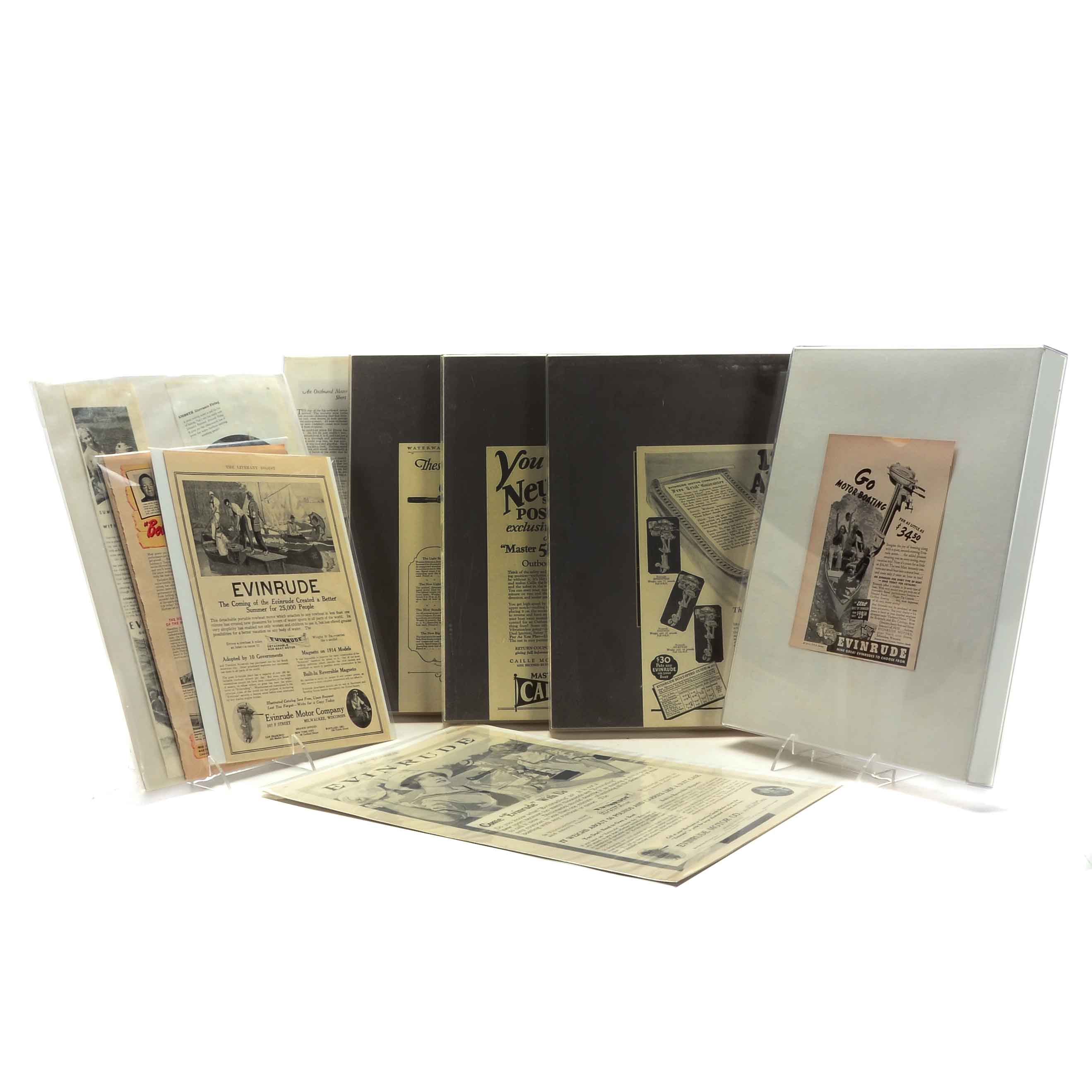 1900s-1940s Outdoor Motor Advertisements