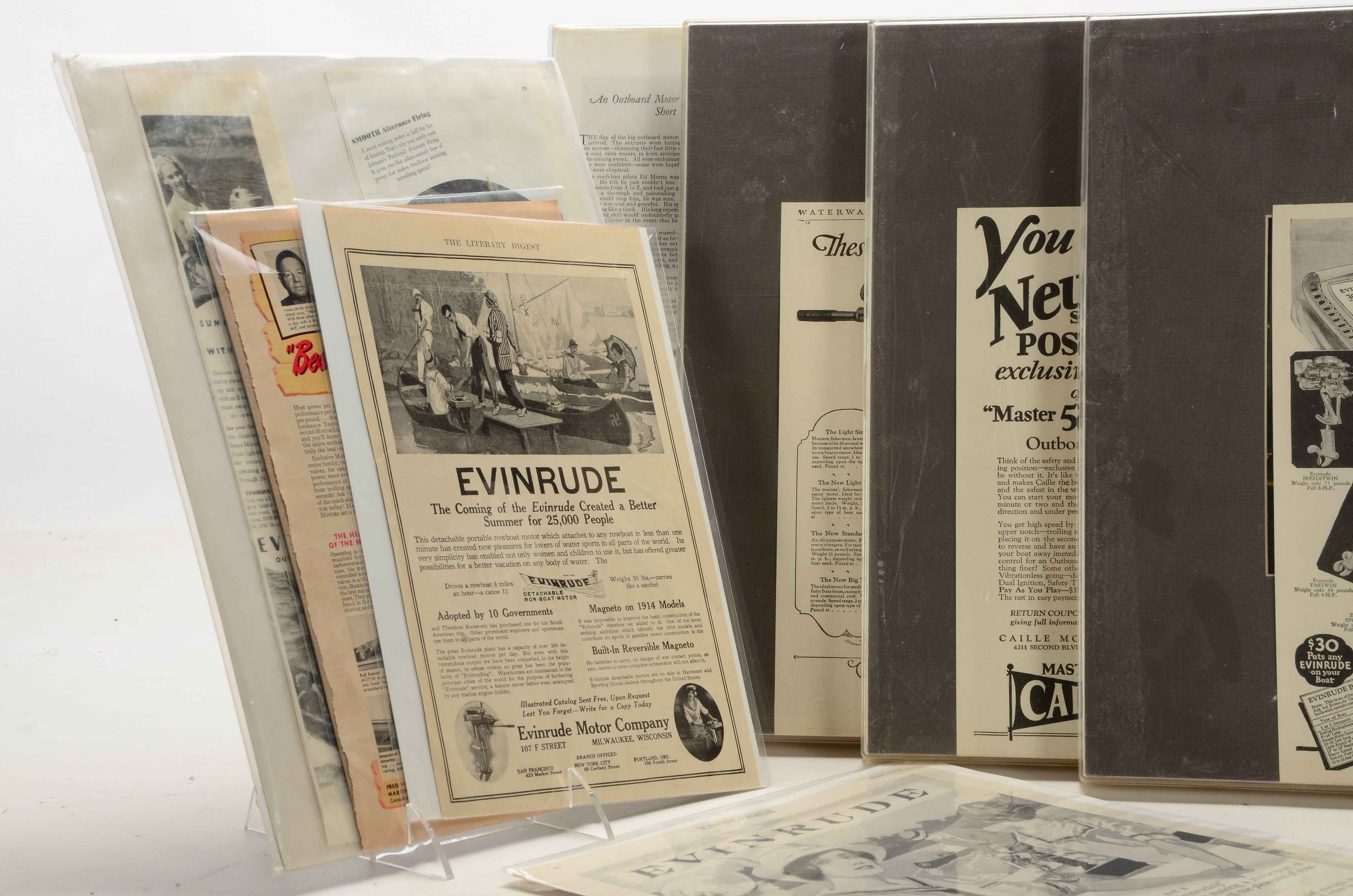 1900s-1940s Outdoor Motor Advertisements