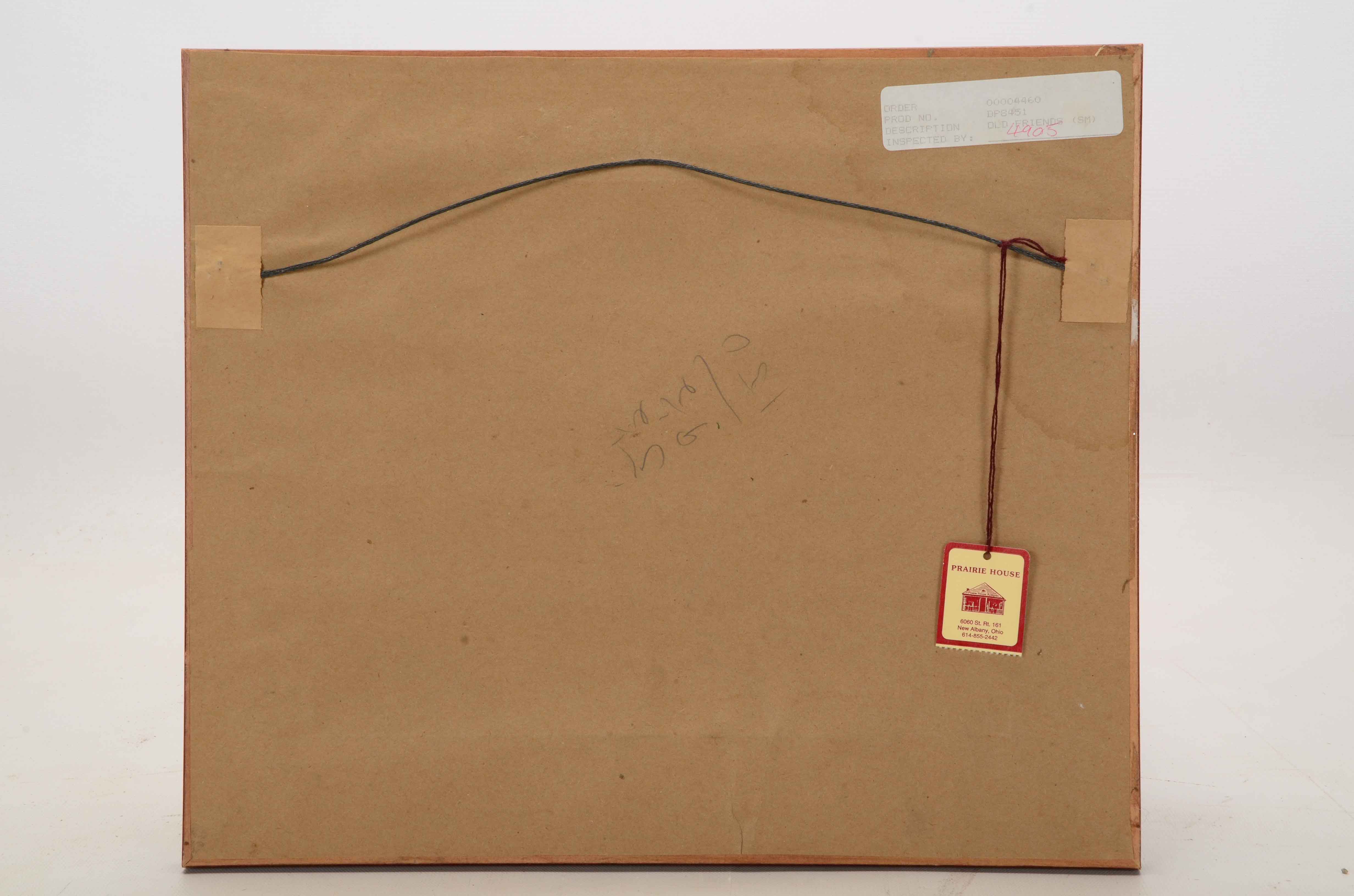 Four Framed Golf Decor Items