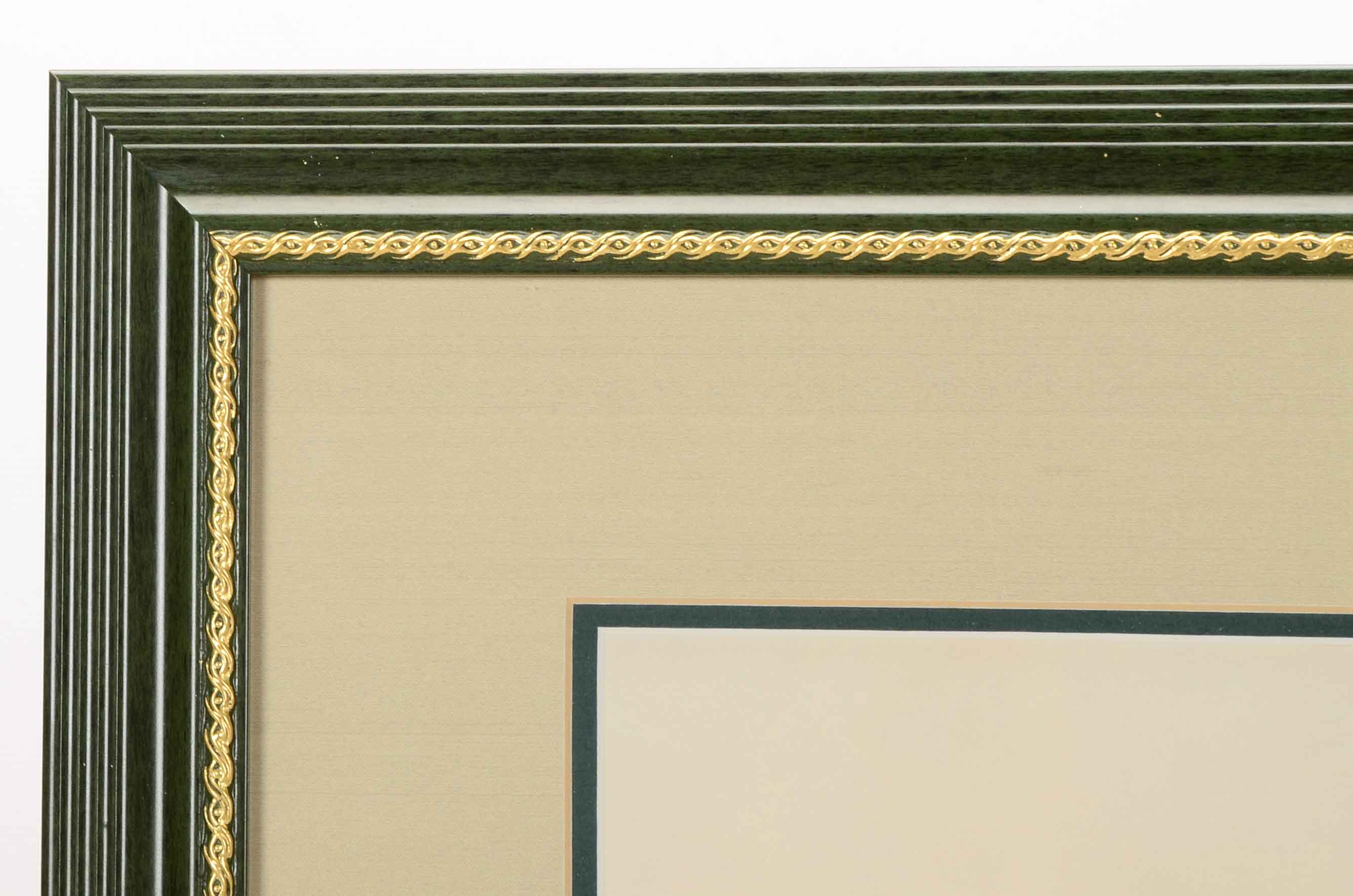 Three Framed Floral Prints