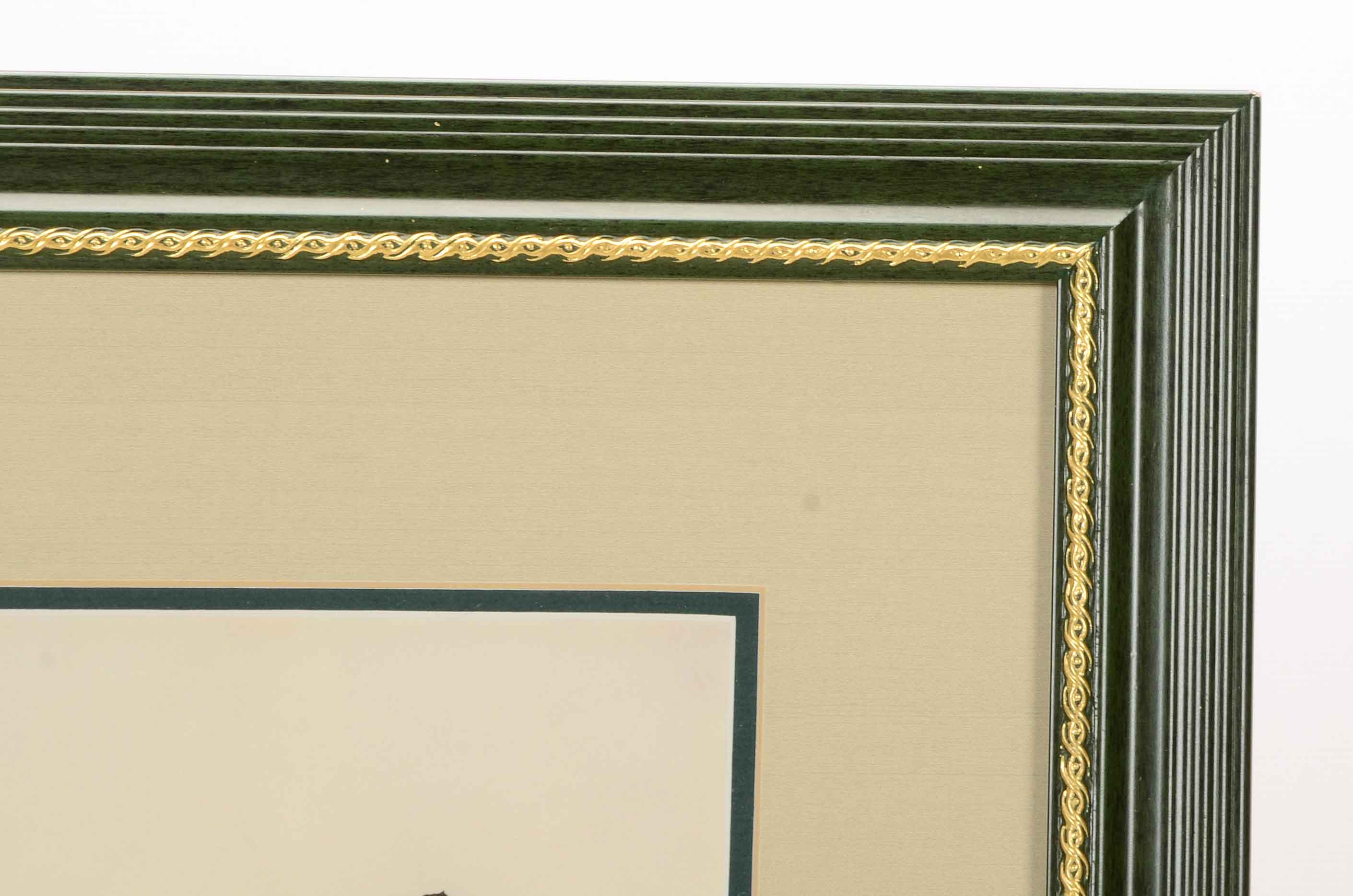 Three Framed Floral Prints
