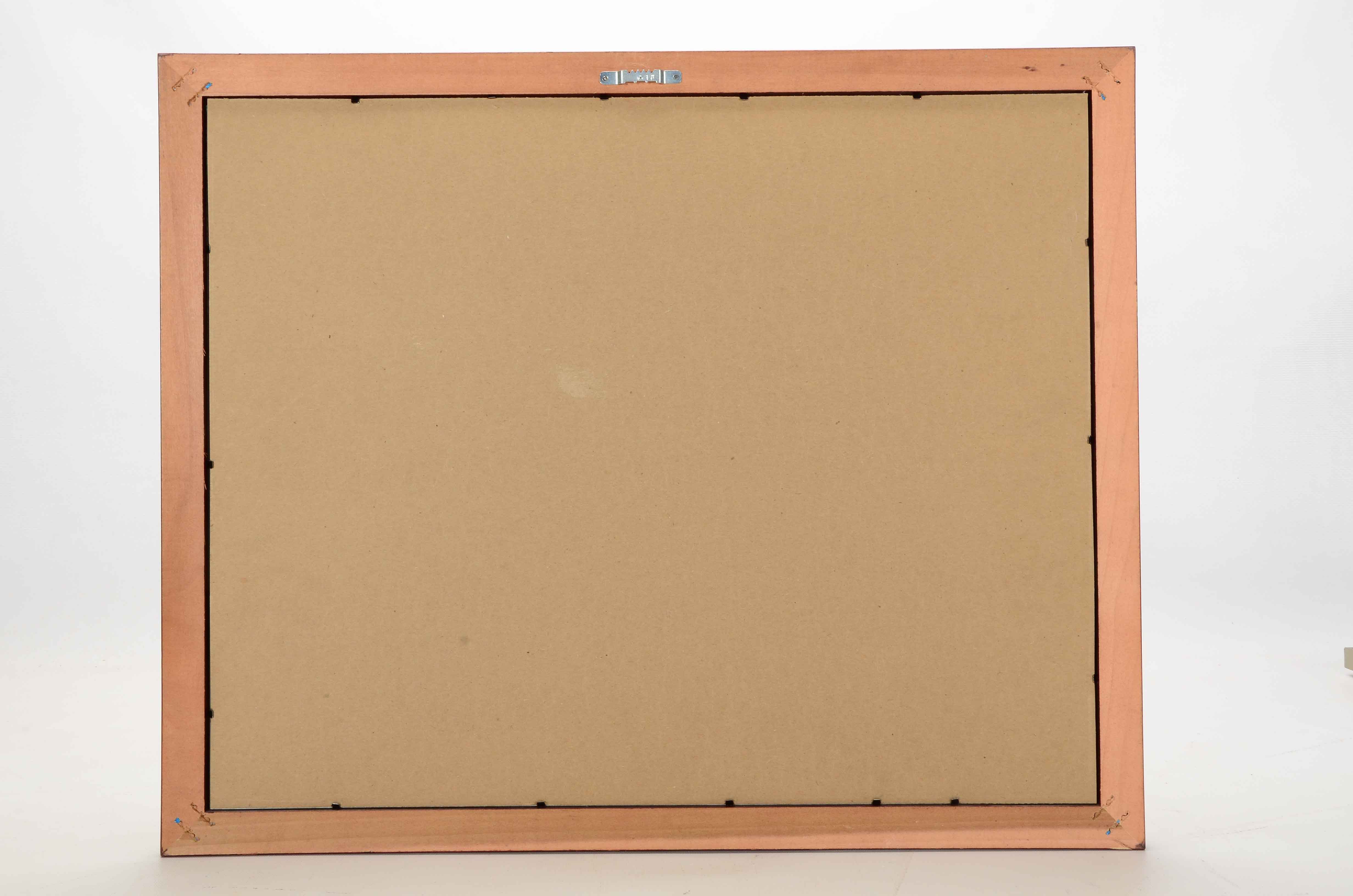 Framed Photo of a Golf Green