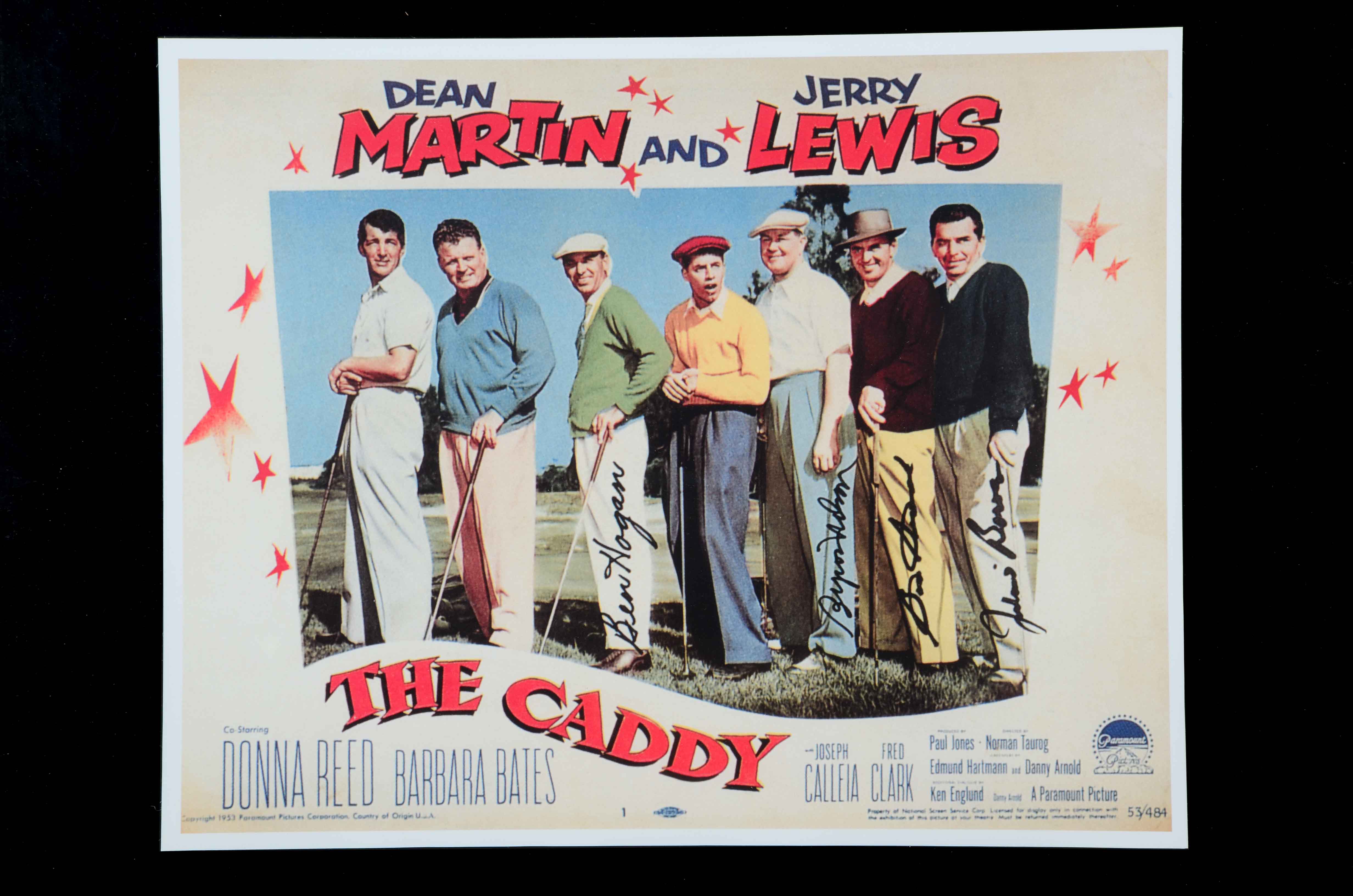 "The Caddy" Movie Print
