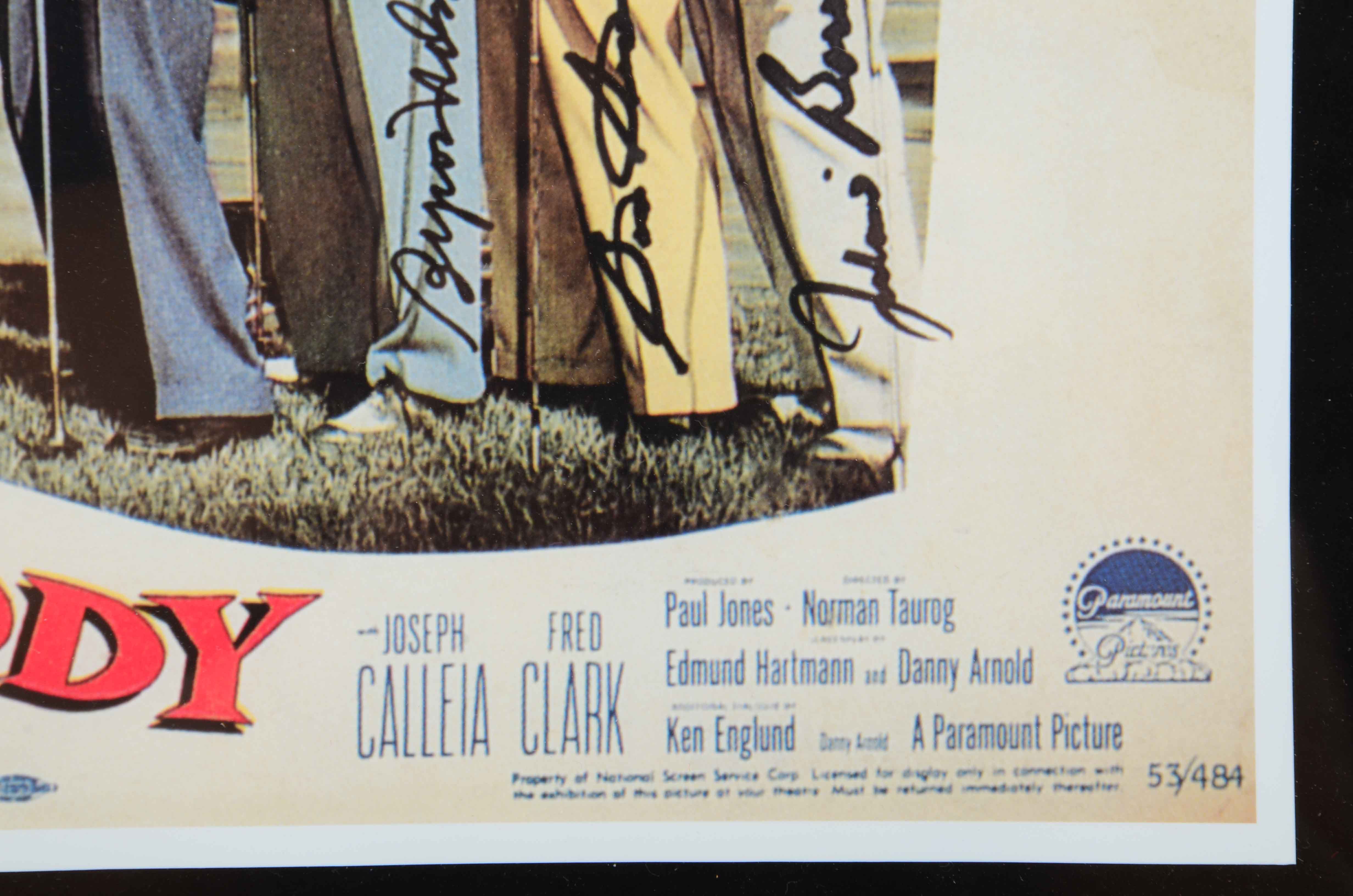 "The Caddy" Movie Print