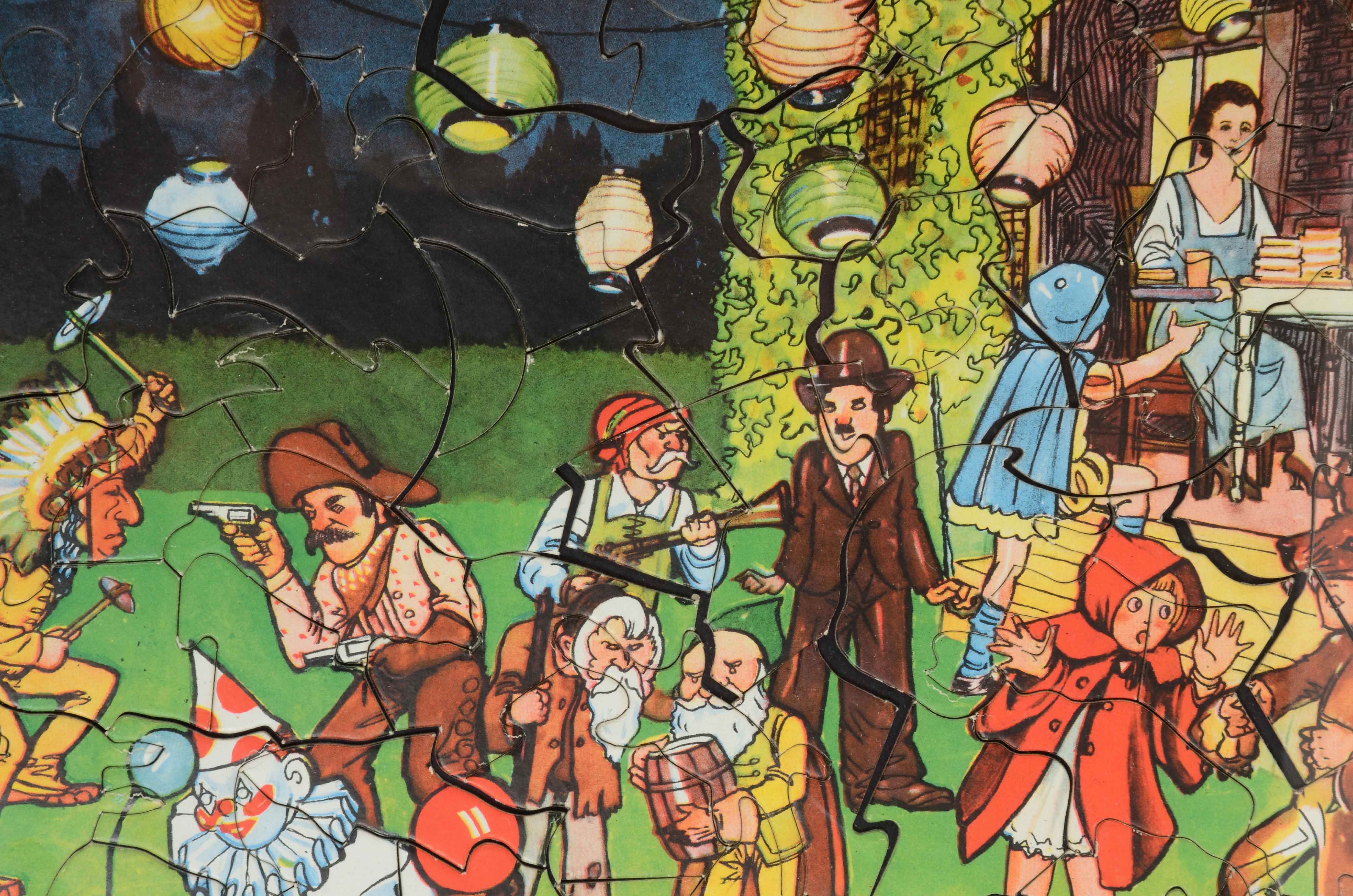 1940s-1950s "Toddy" Chocolate Malt Drink Advertisement and Premium Puzzle