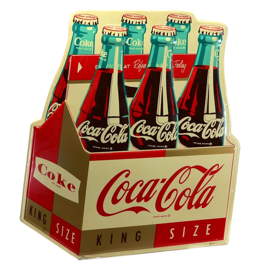 Coca-Cola Metal Sign