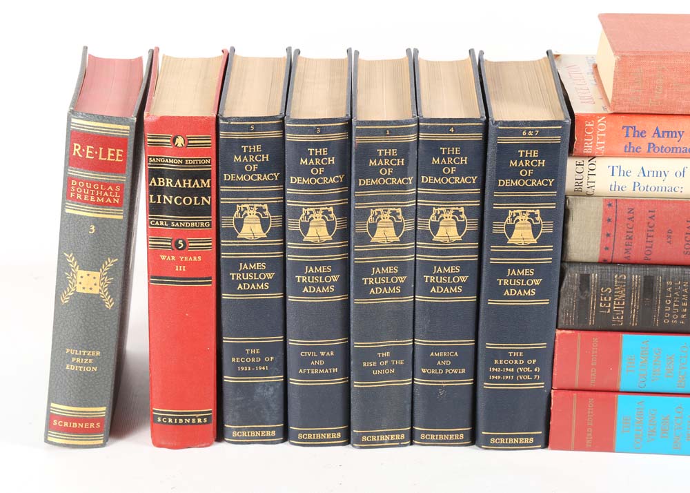 Collection of Vintage History and Social Science Reference Books