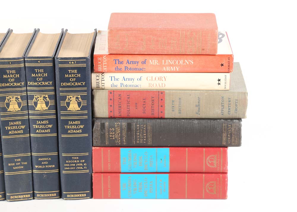 Collection of Vintage History and Social Science Reference Books