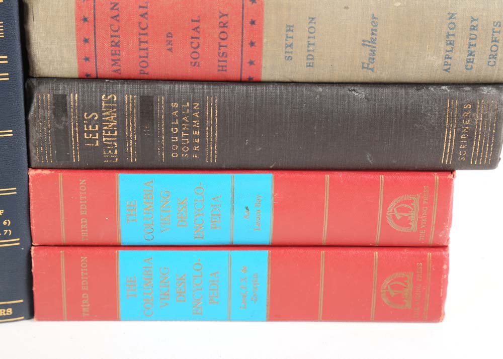 Collection of Vintage History and Social Science Reference Books