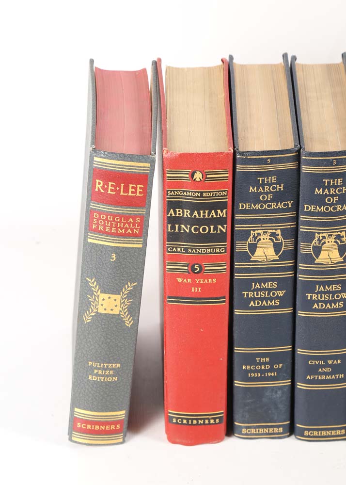 Collection of Vintage History and Social Science Reference Books