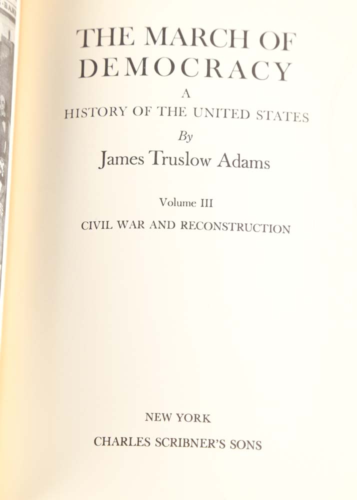 Collection of Vintage History and Social Science Reference Books