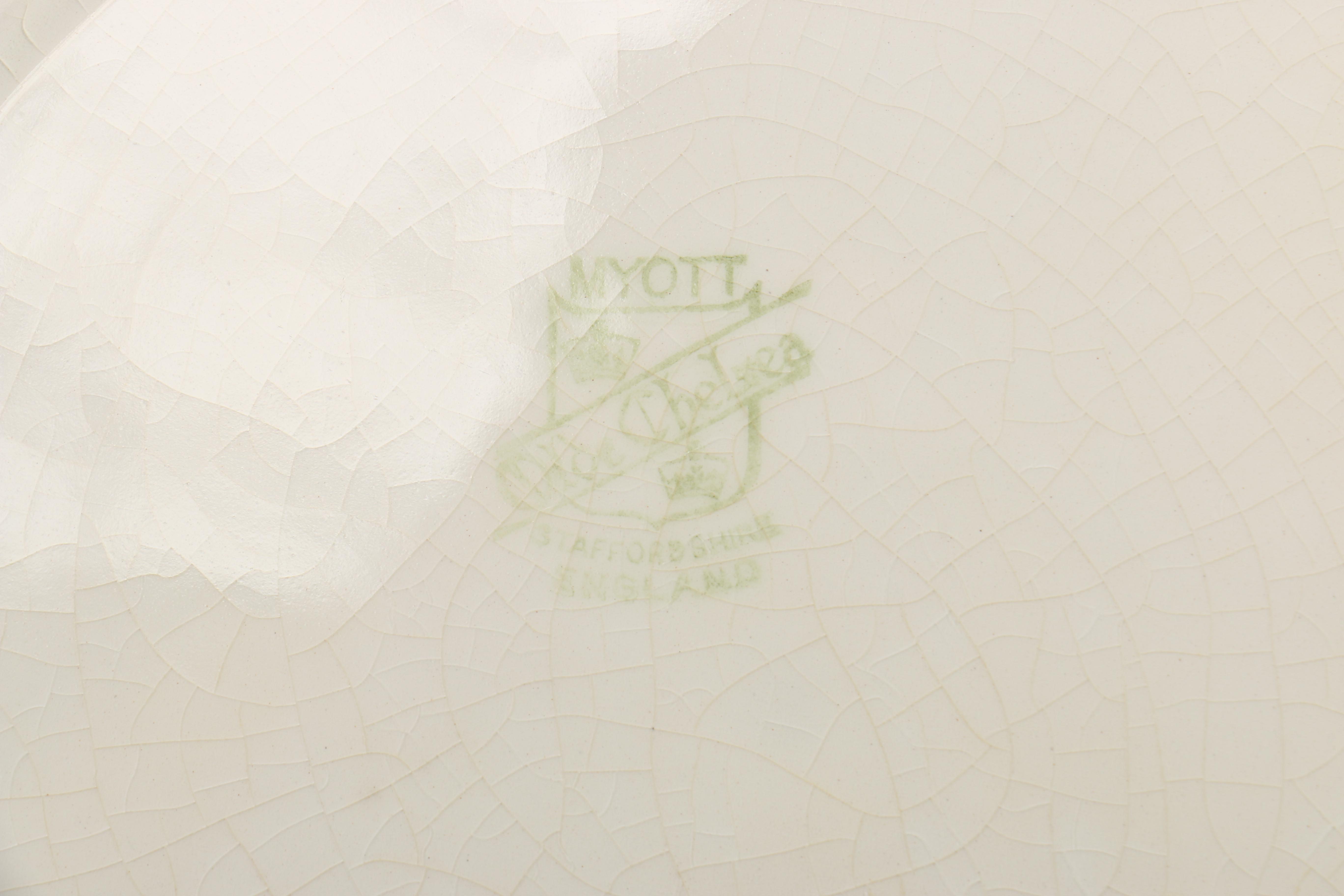 Myott Staffordshire China in "Olde Chelsea"