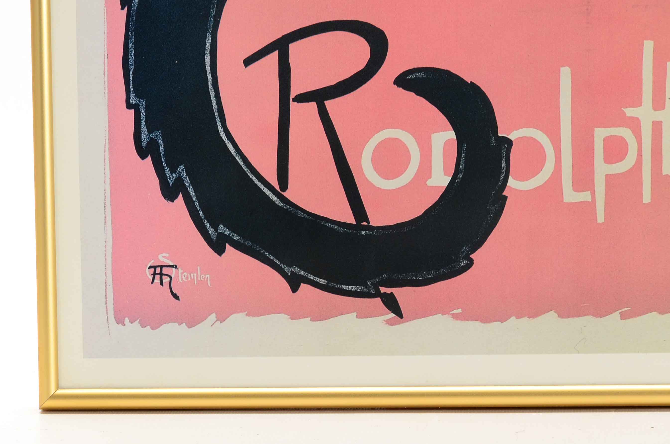 Le Chat Noir Framed Print