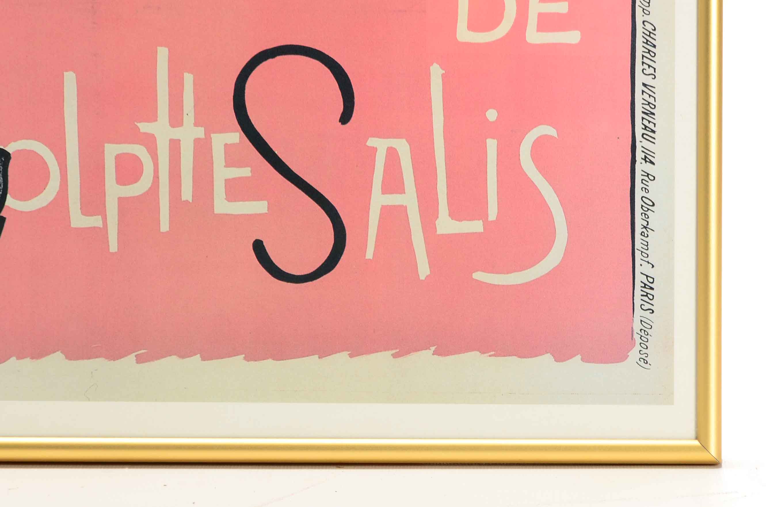 Le Chat Noir Framed Print