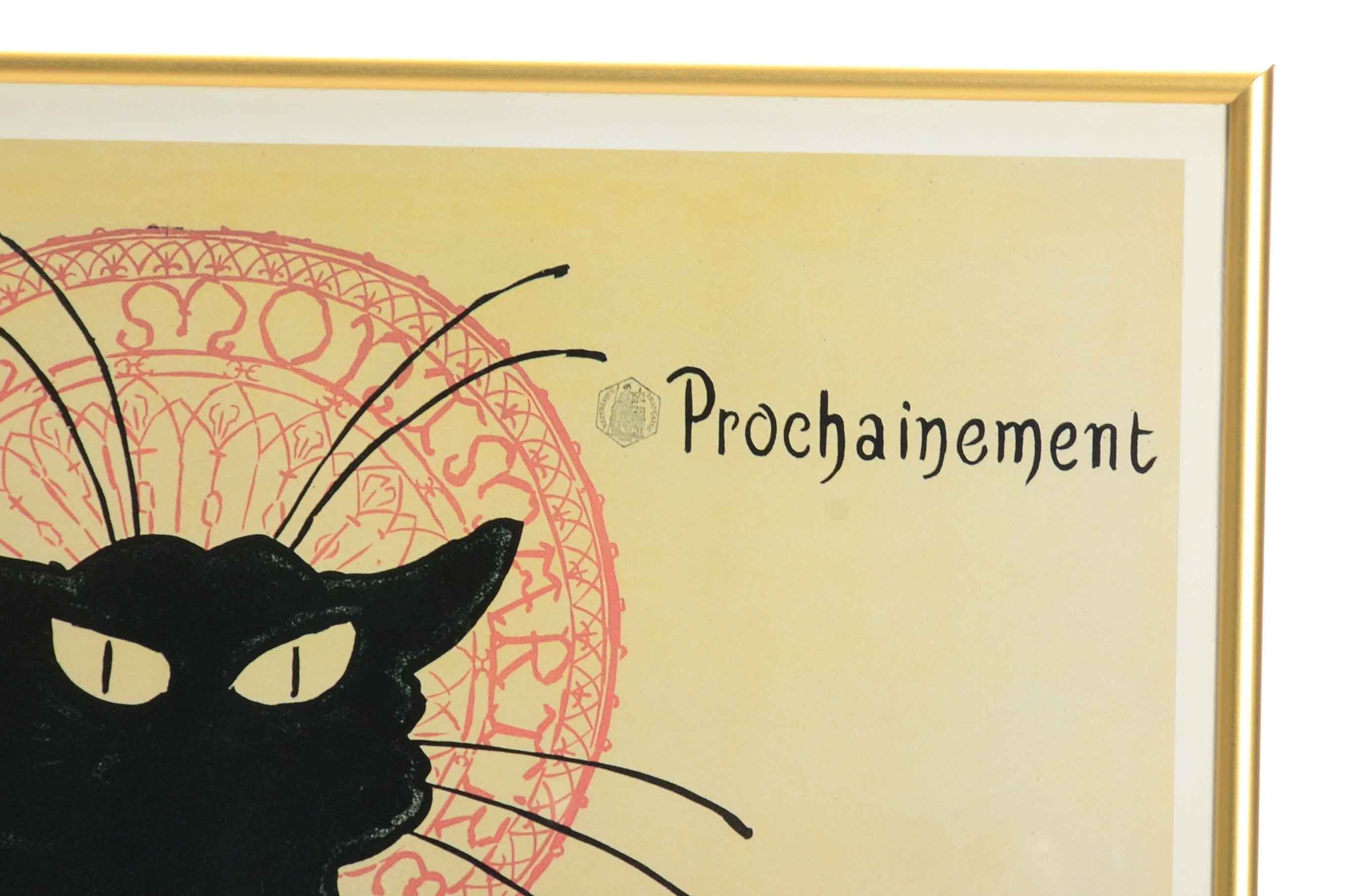 Le Chat Noir Framed Print