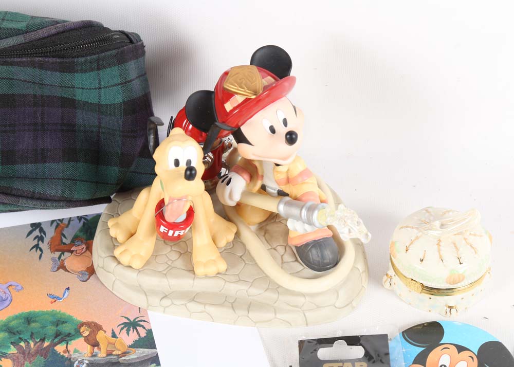 Grouping of Disney Collectibles
