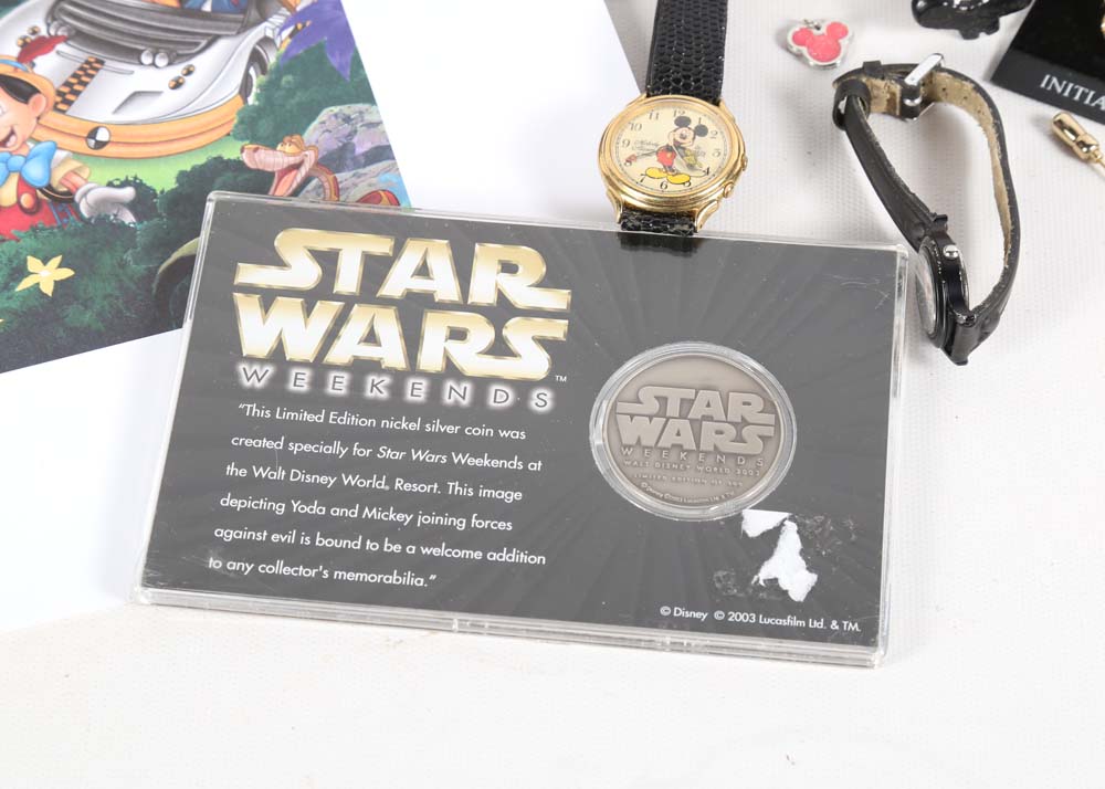 Grouping of Disney Collectibles