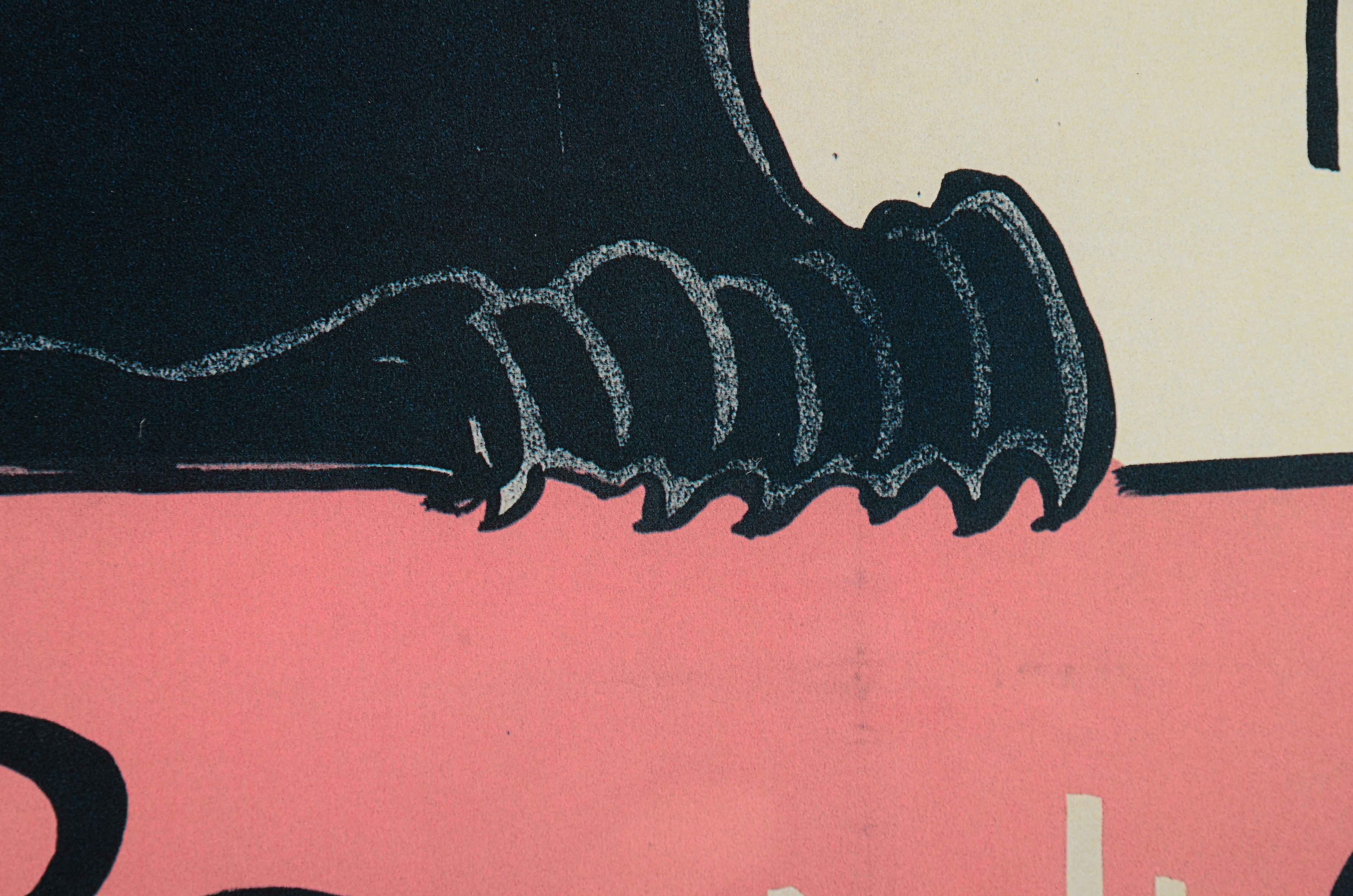 Le Chat Noir Framed Print