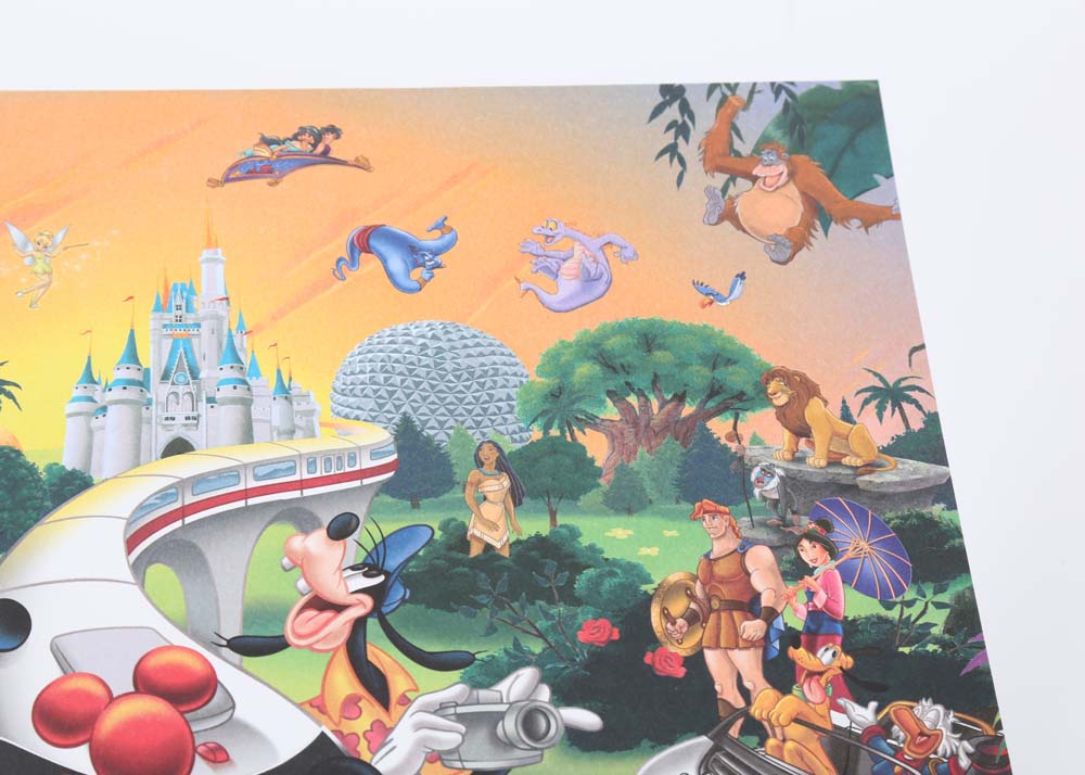 Grouping of Disney Collectibles