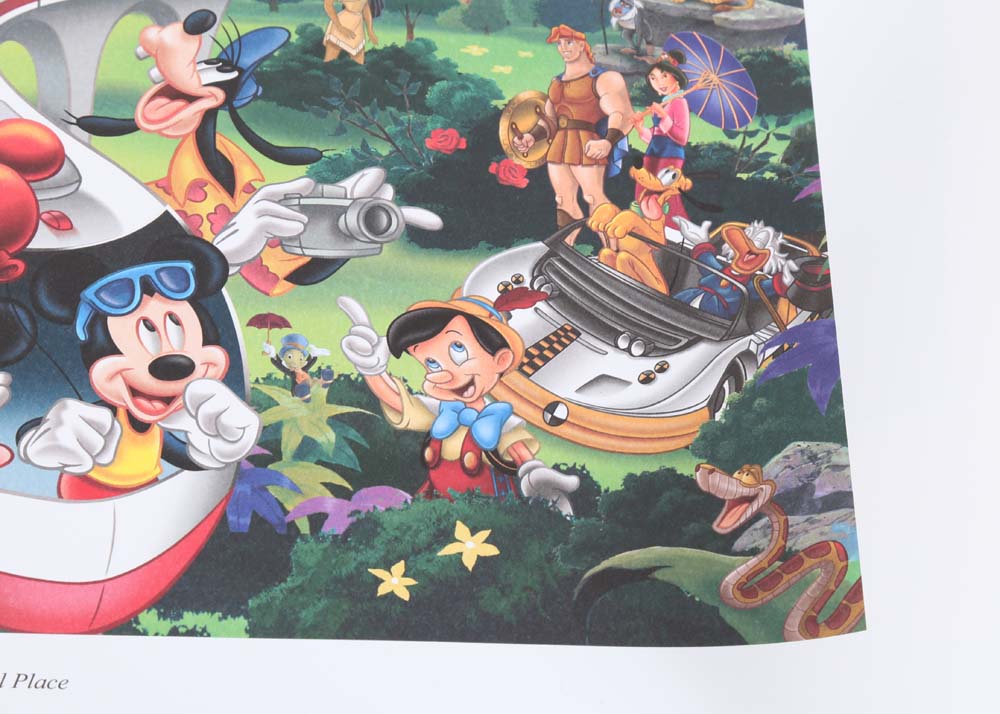 Grouping of Disney Collectibles