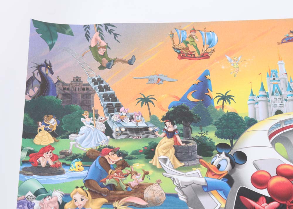 Grouping of Disney Collectibles
