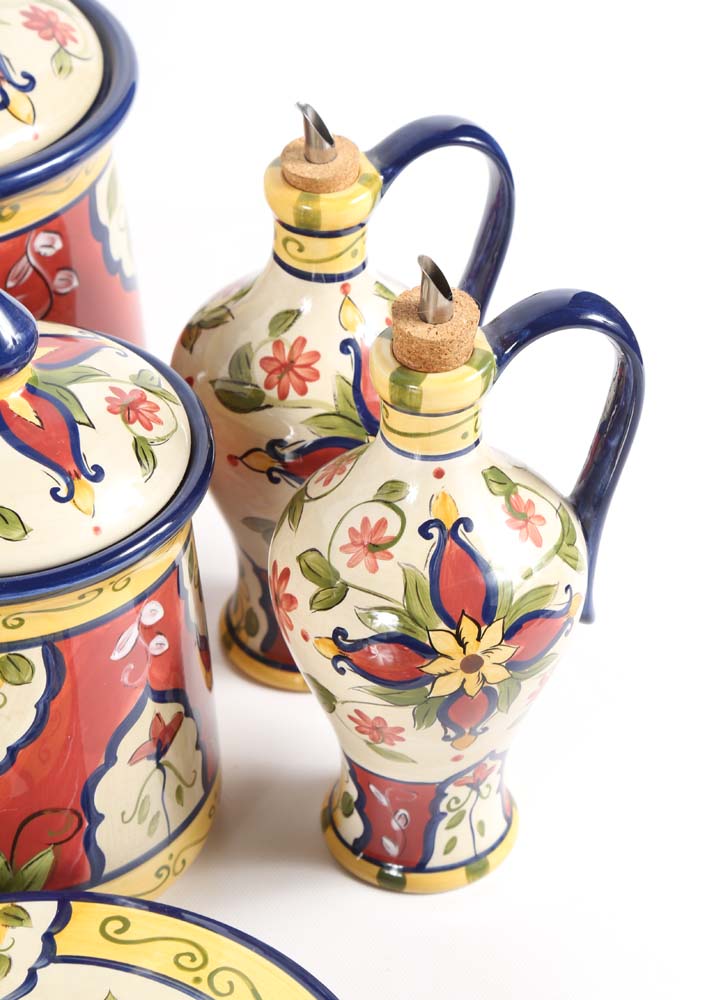 Pier1 "Vallarta" Earthenware Serving Pieces