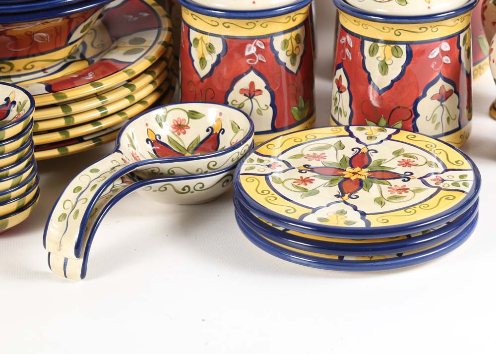 Pier1 "Vallarta" Earthenware Serving Pieces
