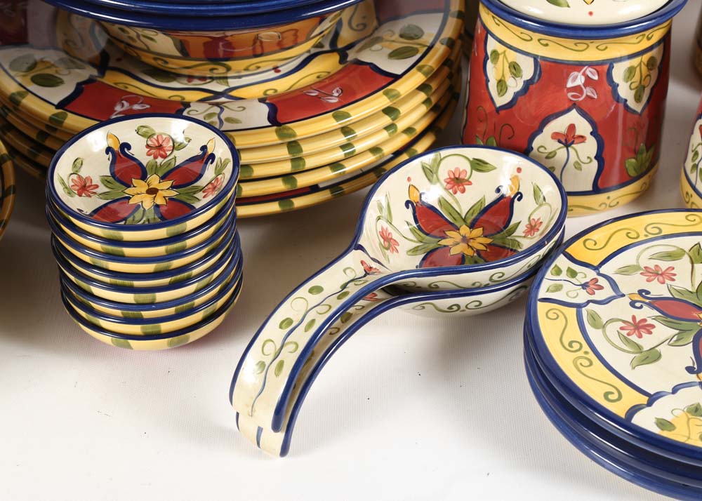 Pier1 "Vallarta" Earthenware Serving Pieces