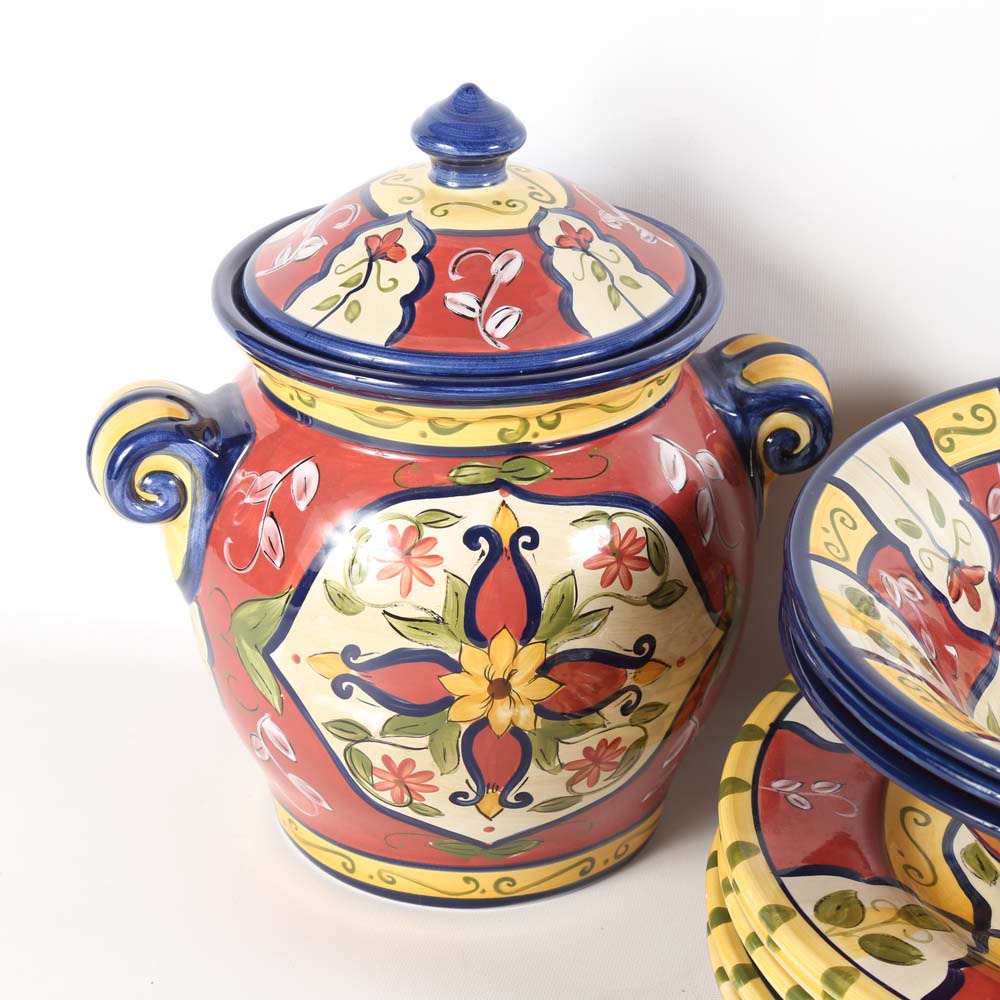 Pier1 "Vallarta" Earthenware Serving Pieces