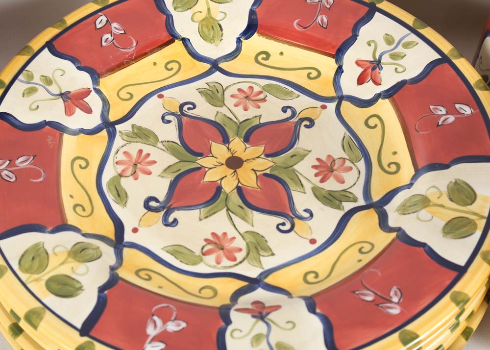 Pier1 "Vallarta" Earthenware Serving Pieces