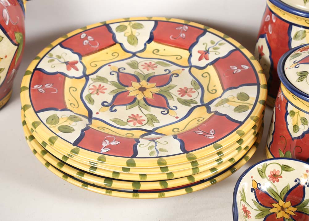 Pier1 "Vallarta" Earthenware Serving Pieces