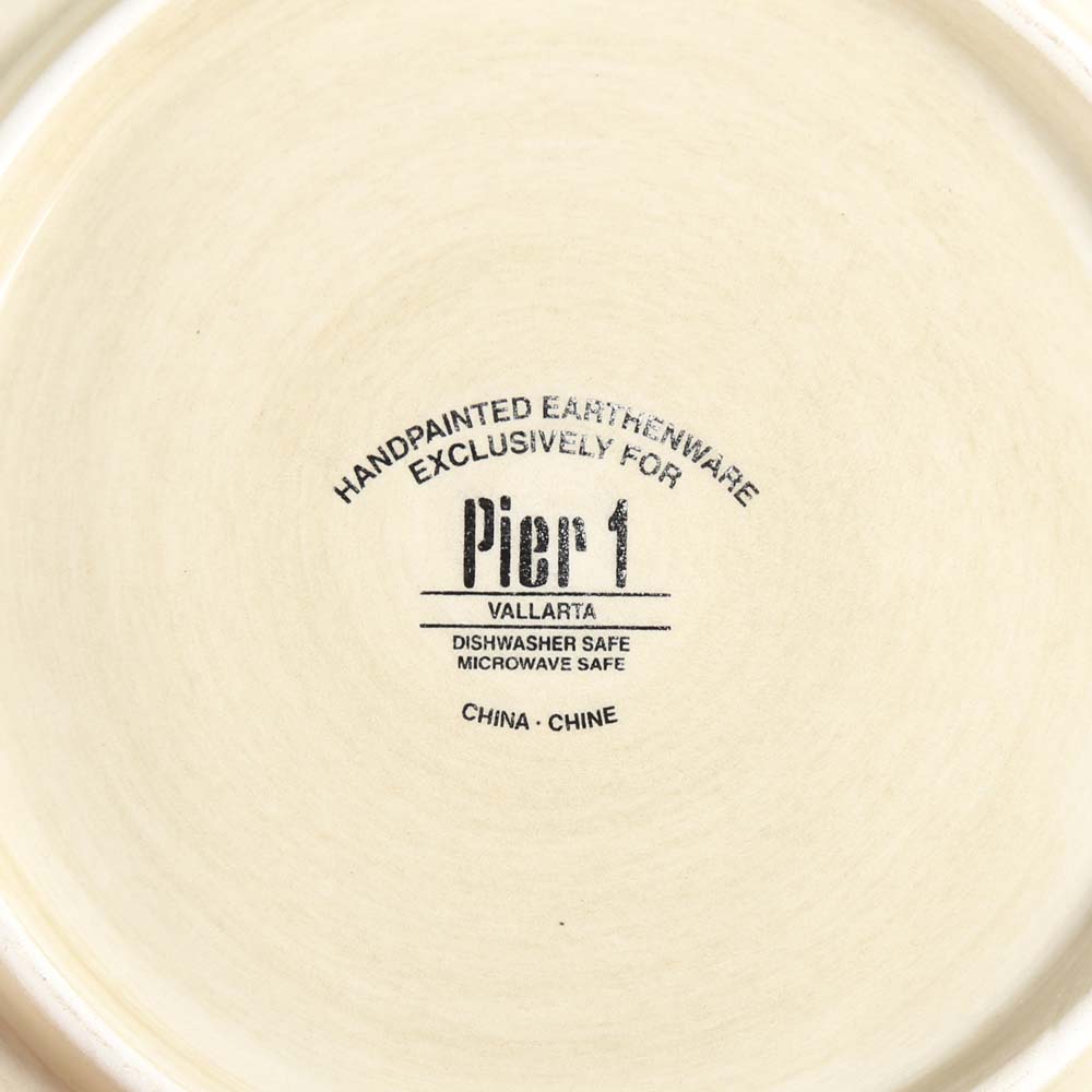 Pier1 "Vallarta" Earthenware Serving Pieces